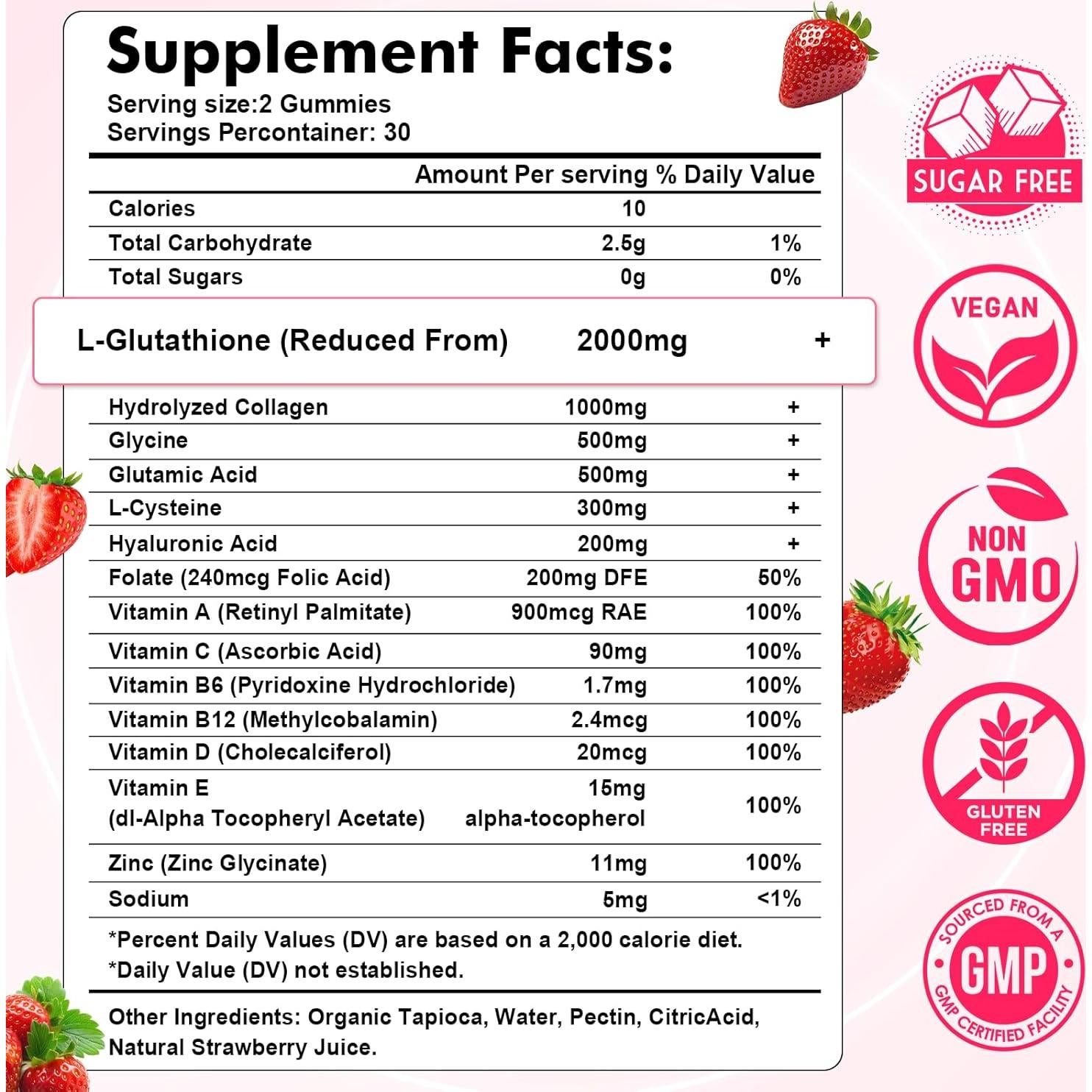 Gomitas de colágeno Sijigood con glutati&oacute;n 120 unidades
