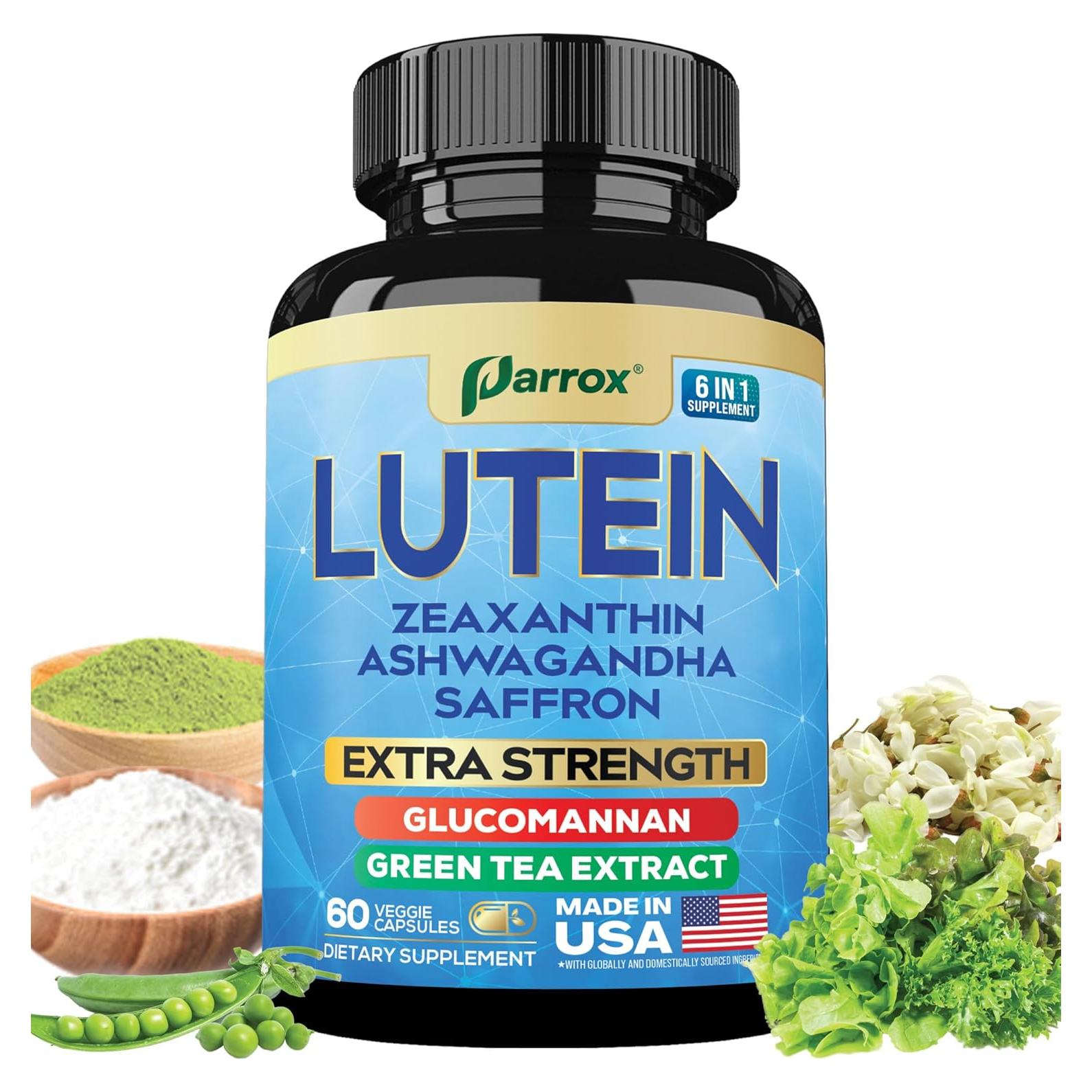 Suplemento Parrox 6 en 1 para Ojos y Bienestar - 60 Cápsulas