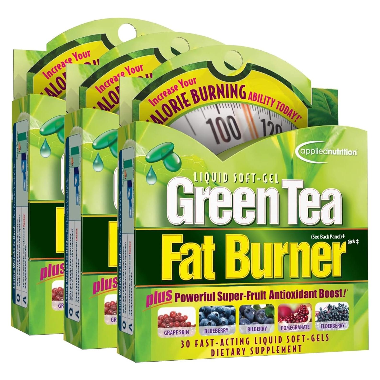 Quemador de Grasa Té Verde Applied Nutrition - 90 Gelatinas