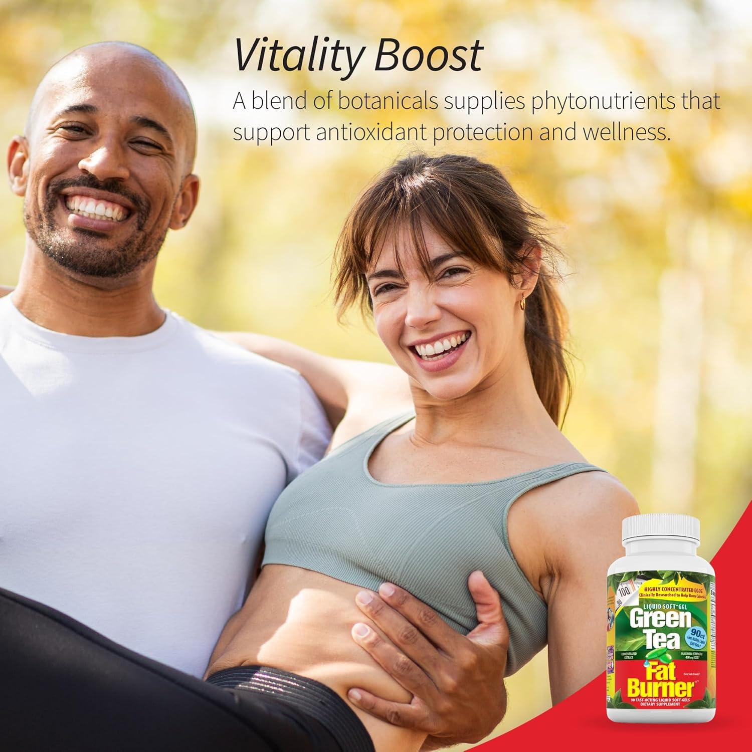 Quemador de Grasa Té Verde Applied Nutrition - 90 Gelatinas