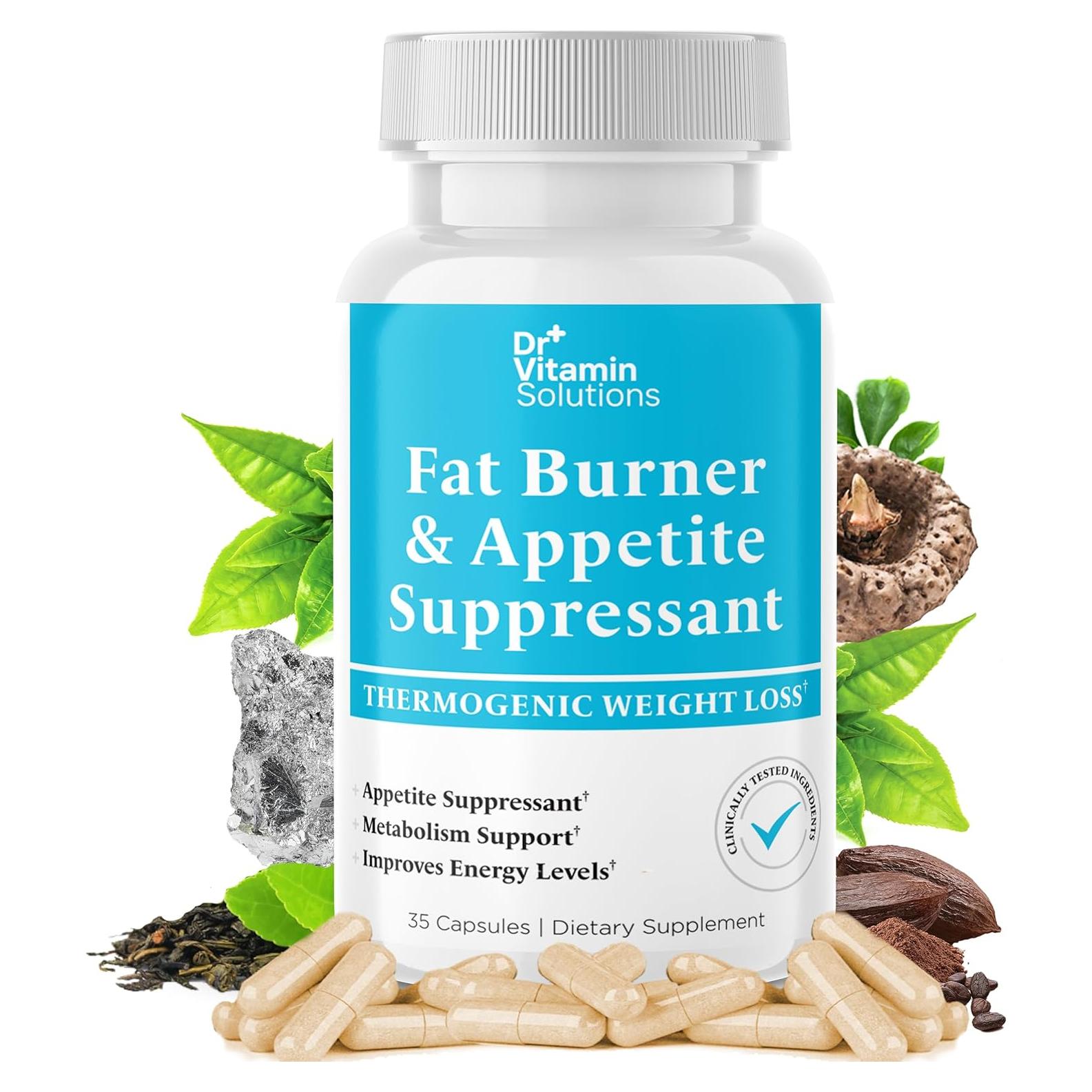 Quemador de Grasa Dr Vitamin Solutions - 35 Cápsulas Termogénicas
