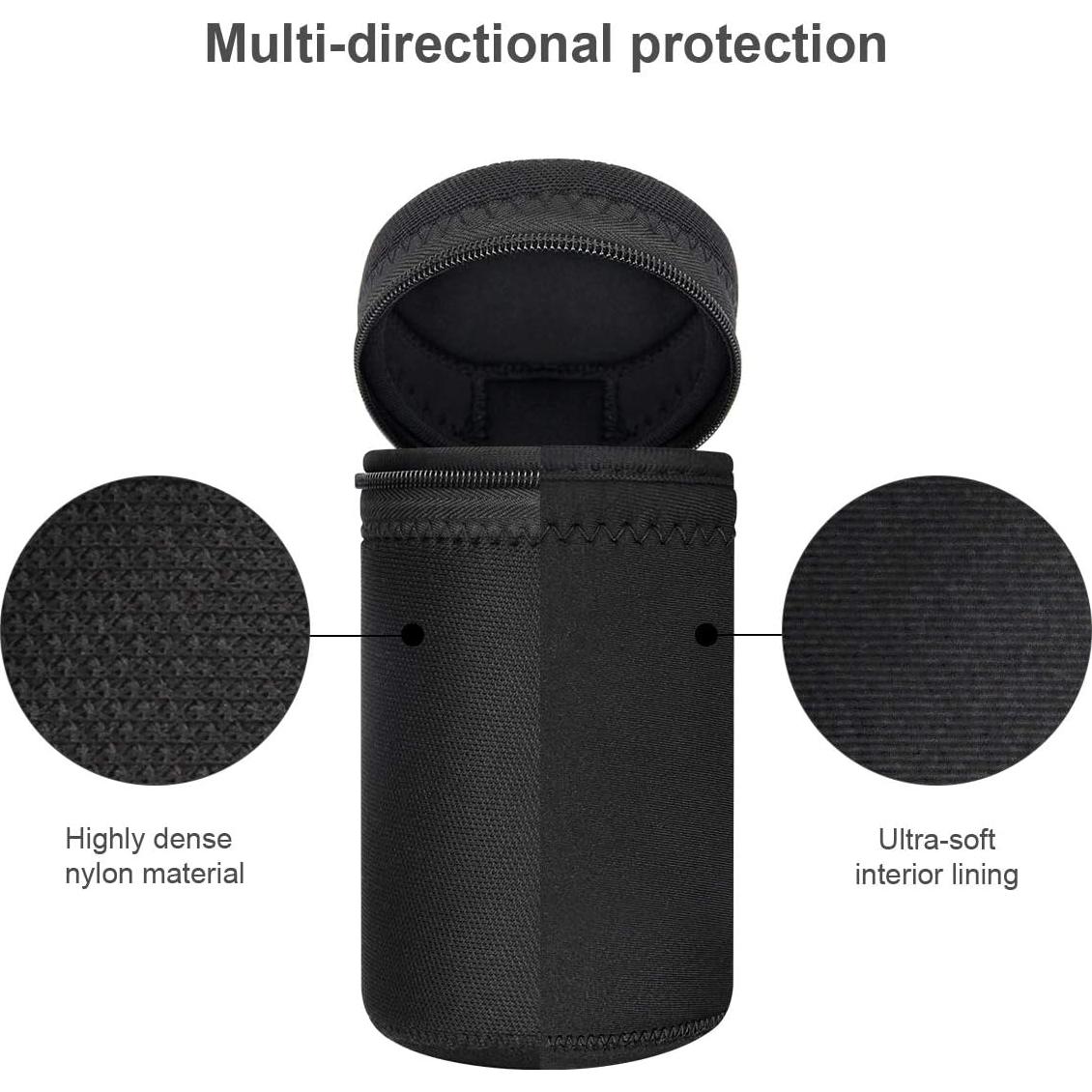 Conjunto de Fundas para Lentes ARVOK 4 Tamaños Resistentes