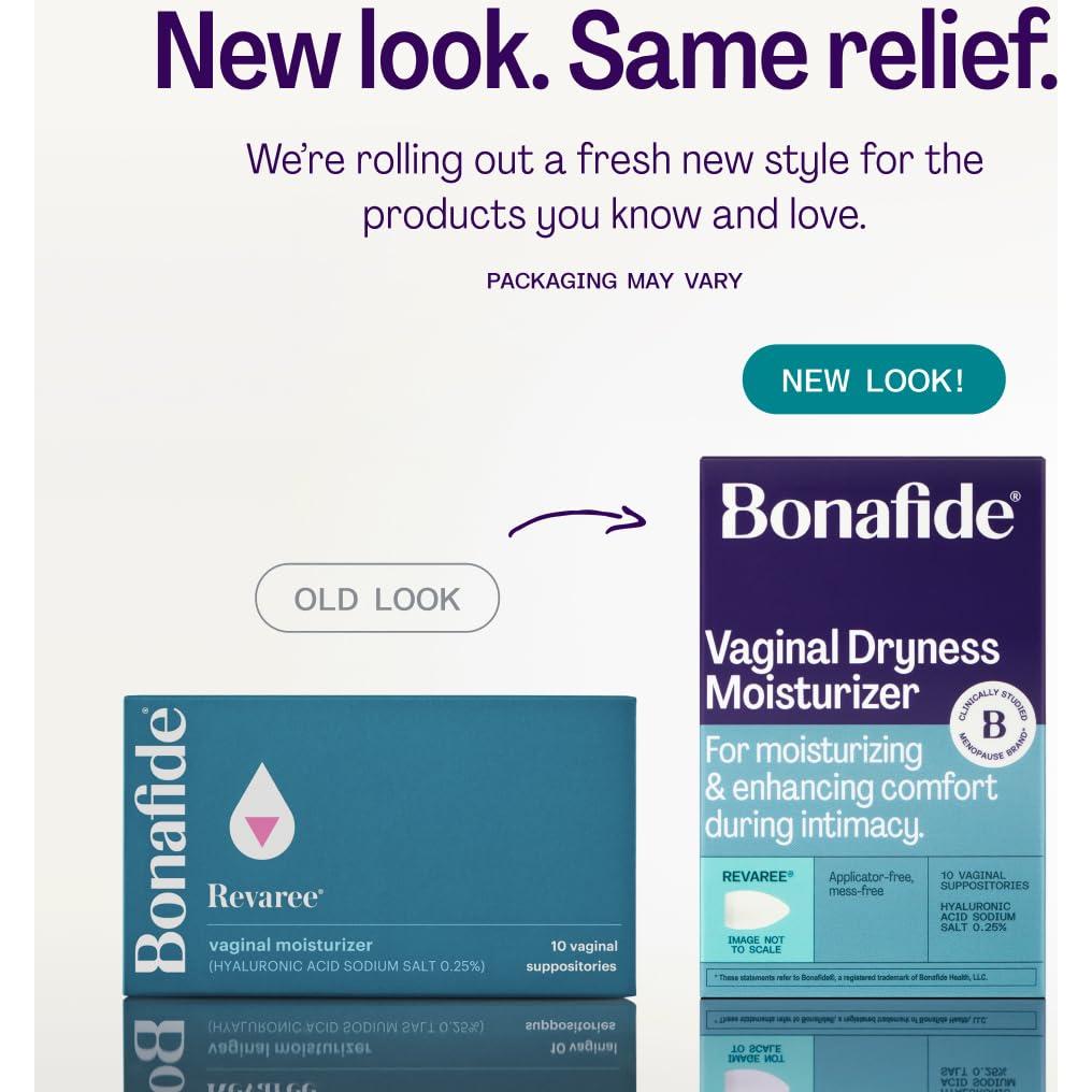 Revaree Plus Bonafide Hidratante Vaginal 10mg Ácido Hialurónico