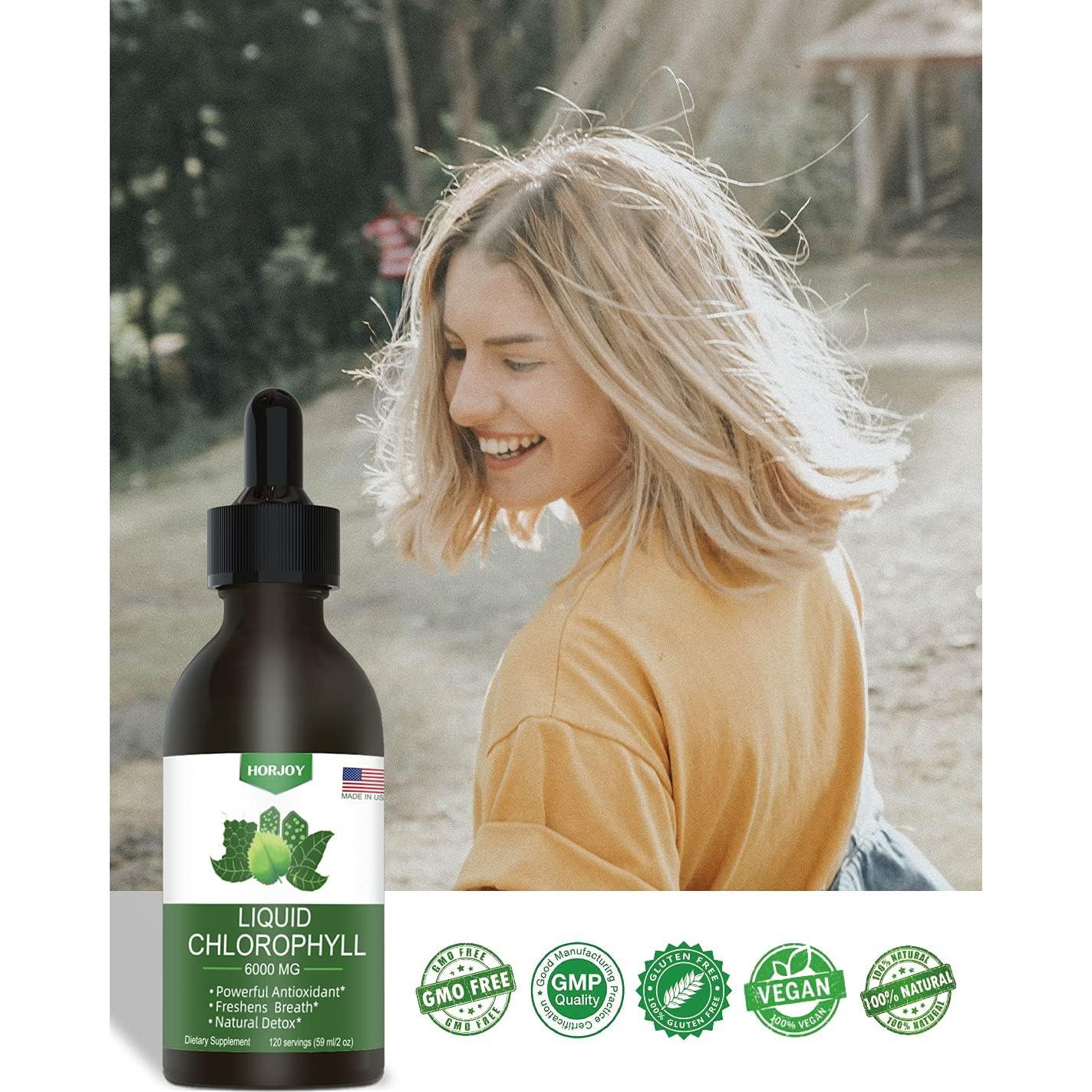 Gotas de Clorofila Líquida Horjoy 59 ml - Energía y Detox