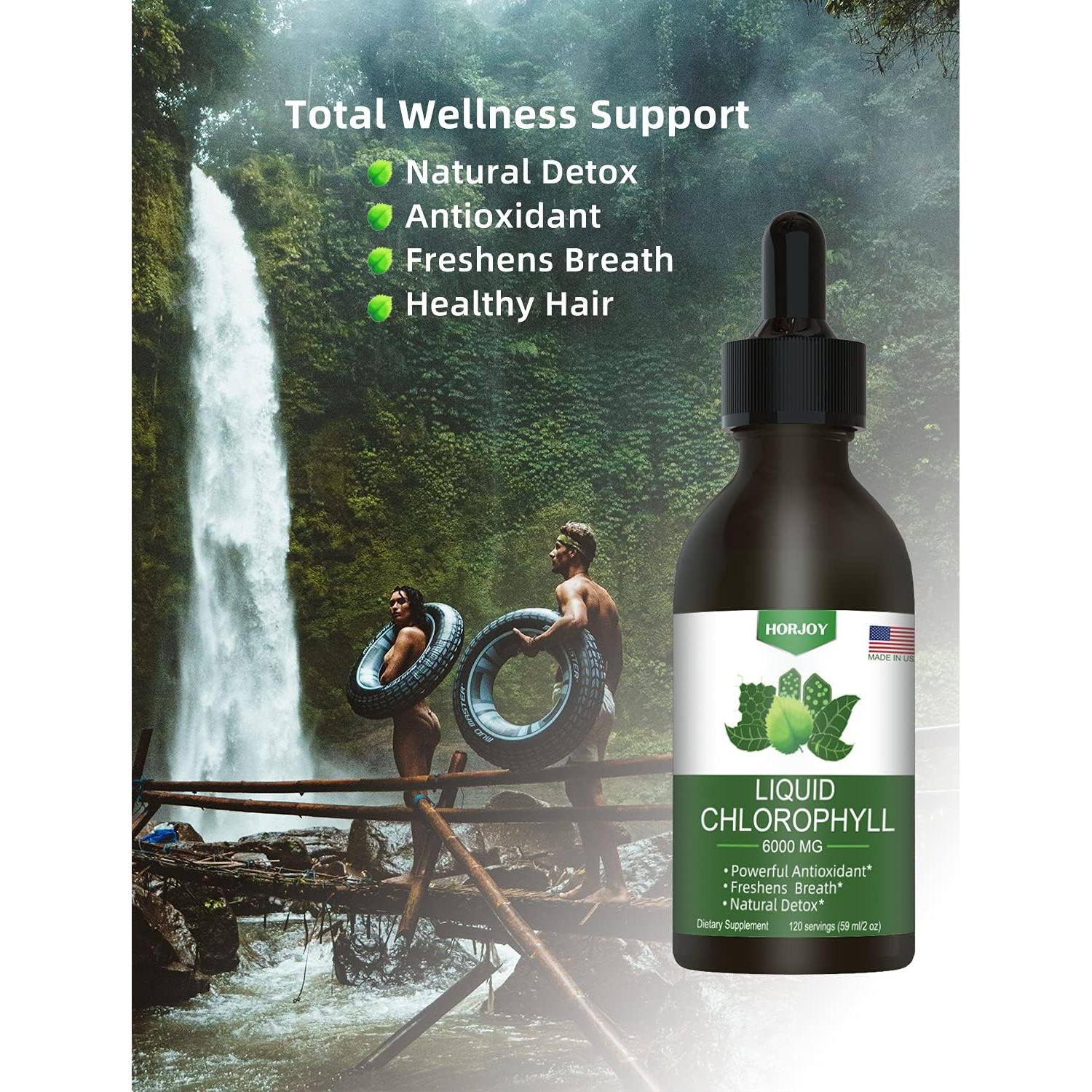Gotas de Clorofila Líquida Horjoy 59 ml - Energía y Detox