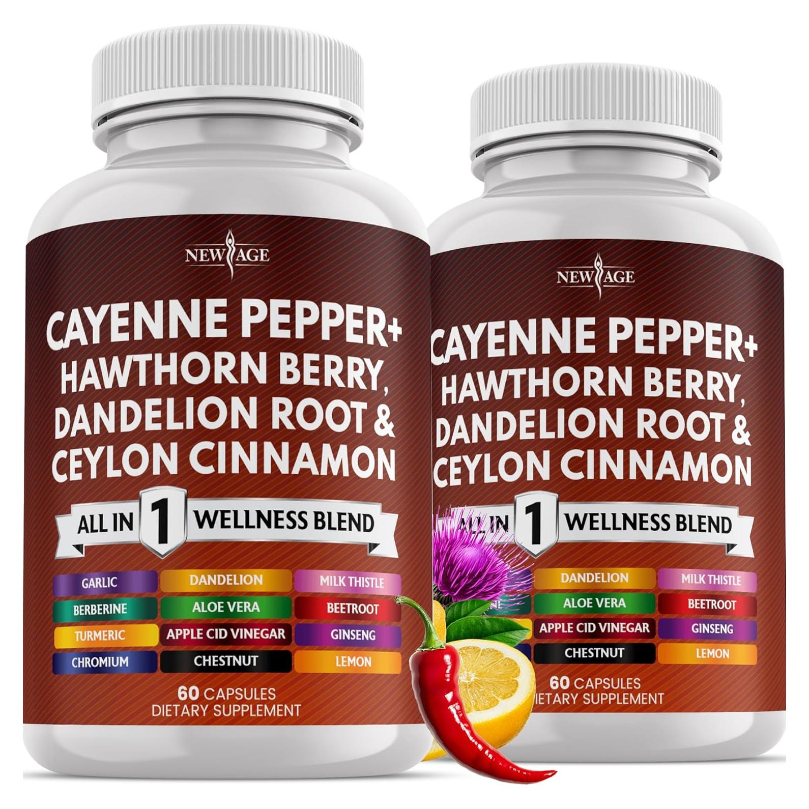 Suplemento en Cápsulas Nueva Era 120 Conteo Bienestar Natural