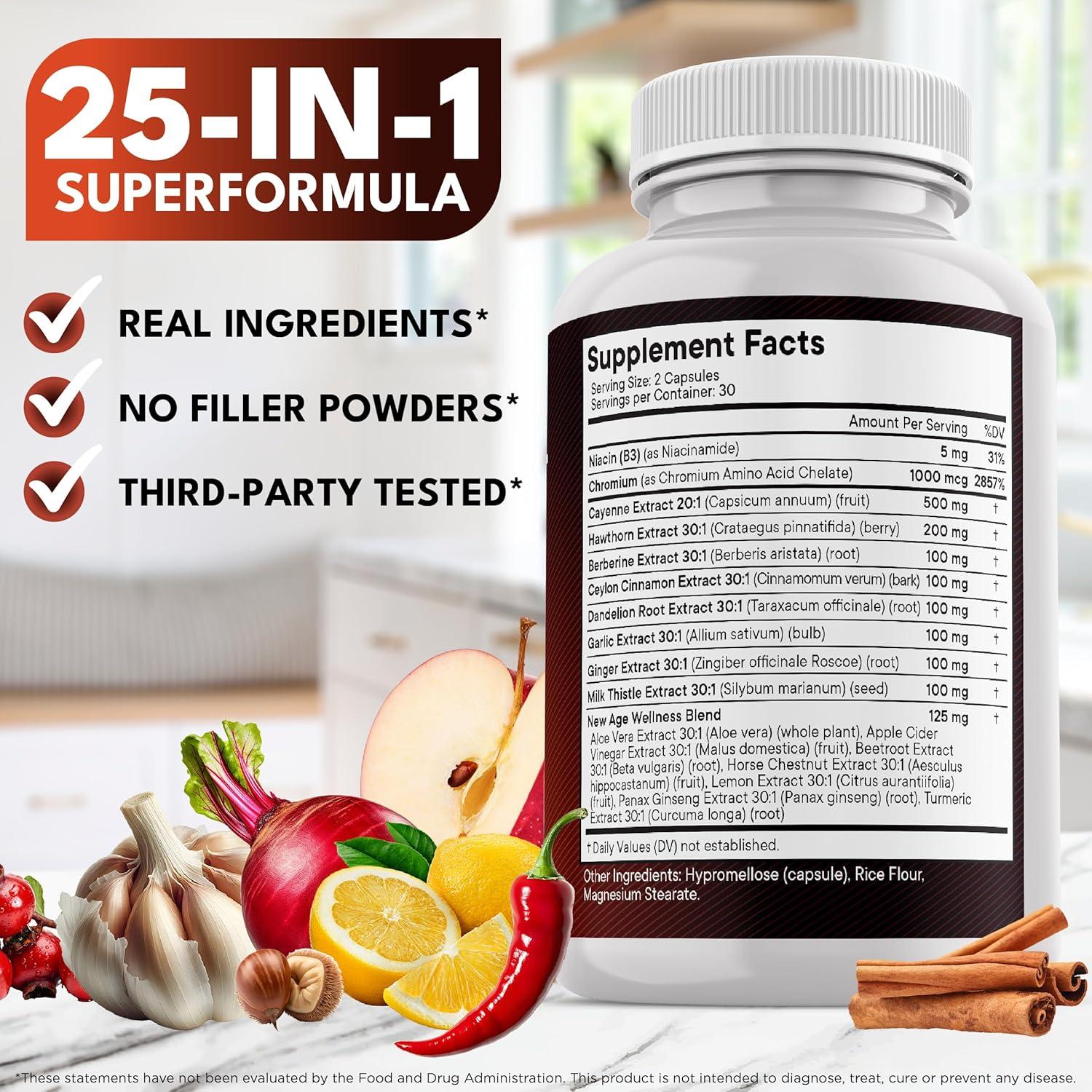 Suplemento en Cápsulas Nueva Era 120 Conteo Bienestar Natural