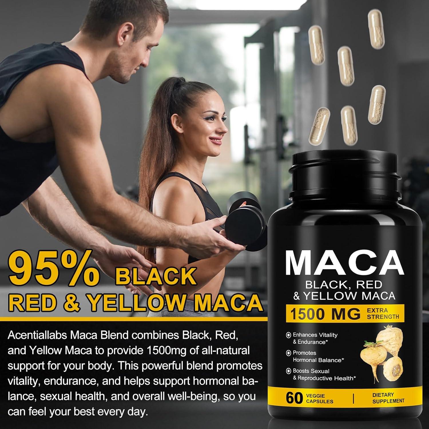 Cápsulas de Maca Orgánica 1500 mg - 60 Veganas - DaiaSns