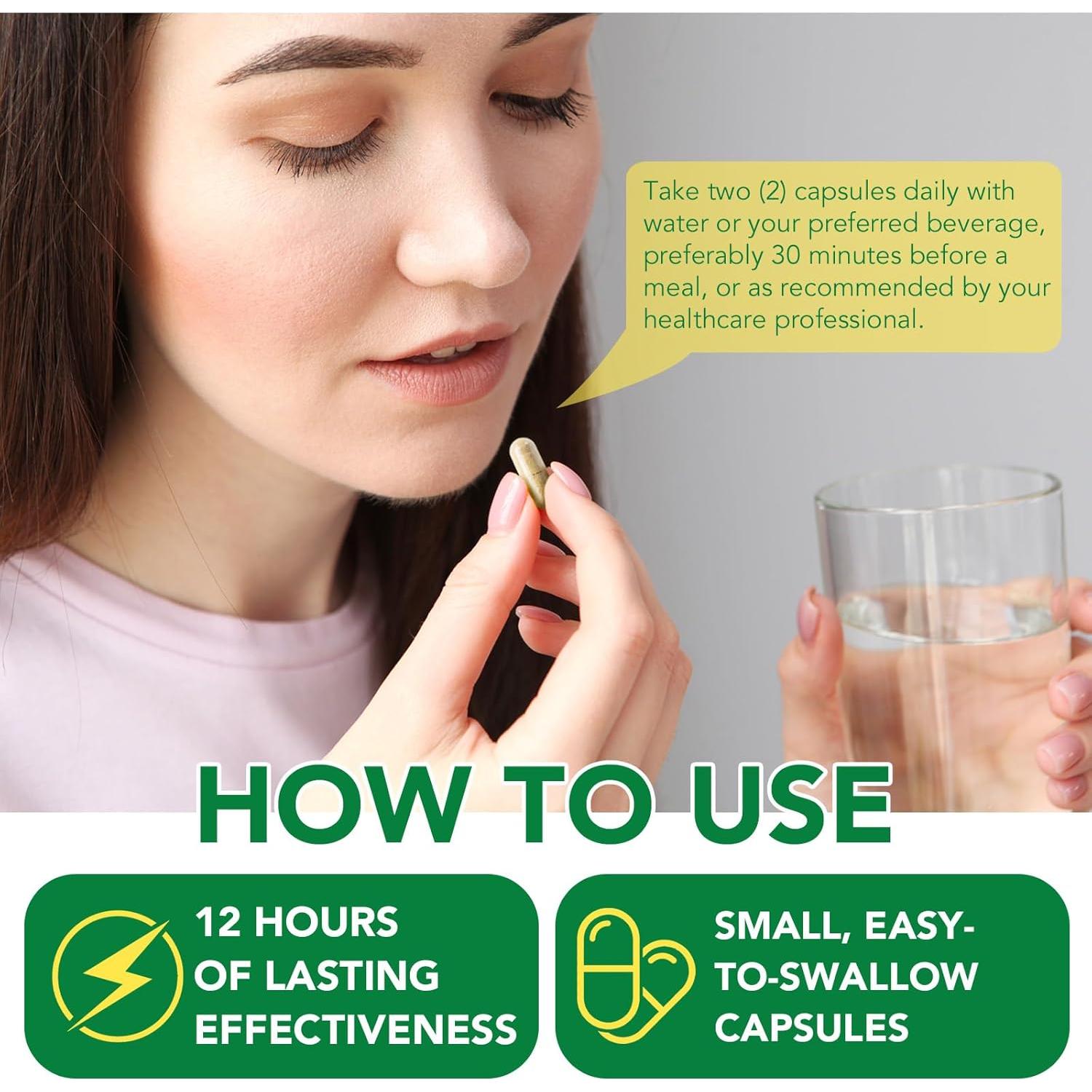 Cápsulas de Raíz de Maca Vceeoy 1500mg - 60 Unidades