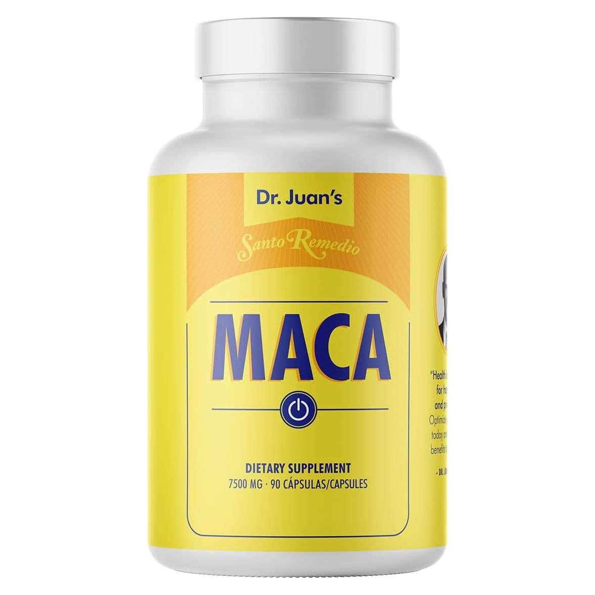 Suplemento Dietético Santo Remedio Maca 750 mg 90 Cápsulas