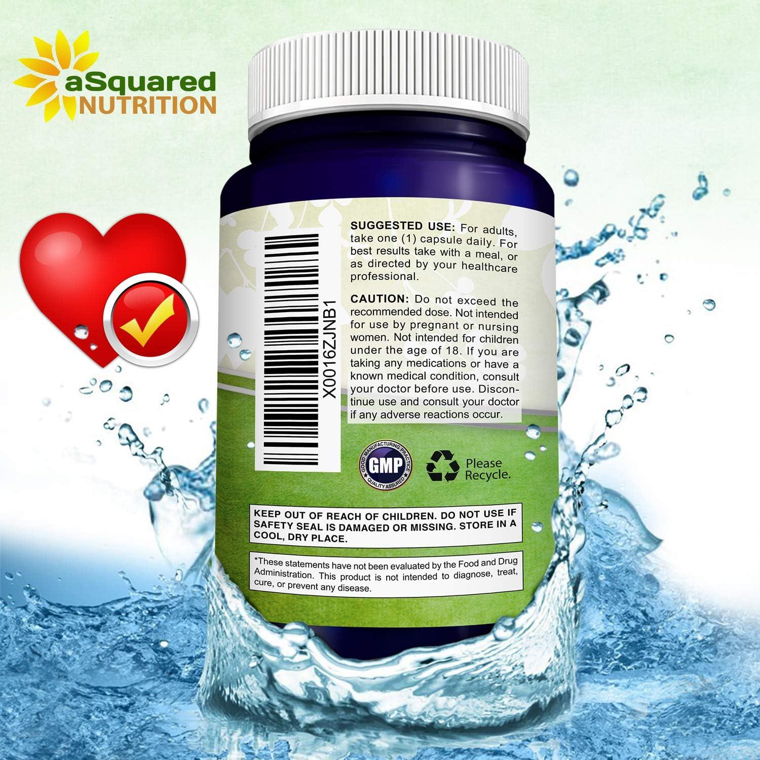 Suplemento CoQ10 aSquared Nutrition 200mg 200 Cápsulas Veganas