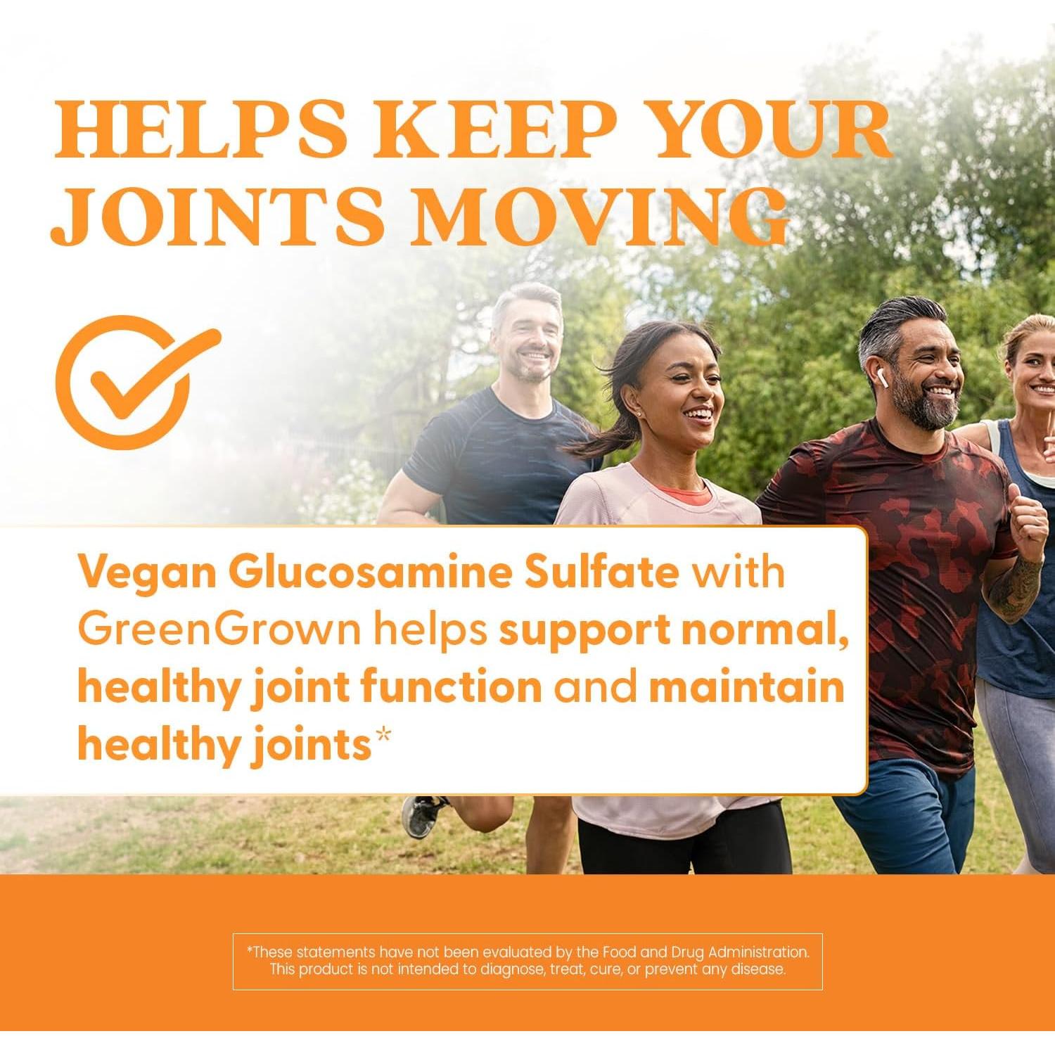 Glucosamina Sulfato Vegana Doctor's Best 750 mg 180 Cápsulas