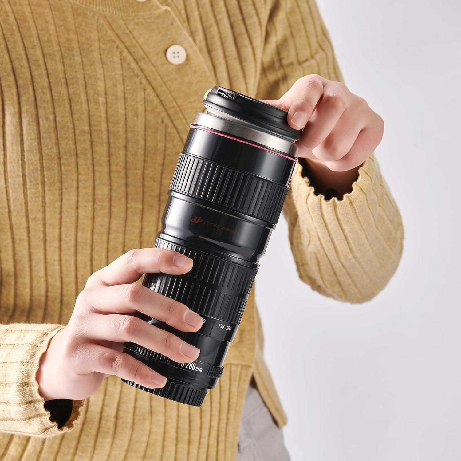 Taza de Café TMANGO Lente de Cámara 70-200 - 15 oz