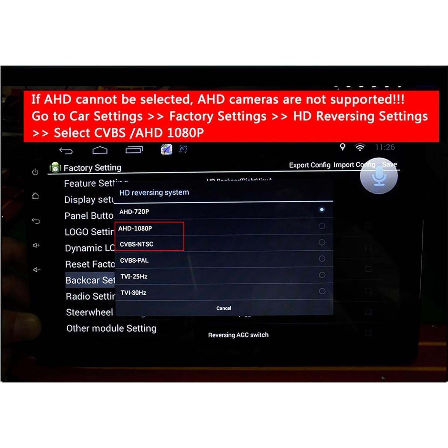 Cámara de Respaldo AHD 1080P SanmuTu para BMW 3/4/5 Series