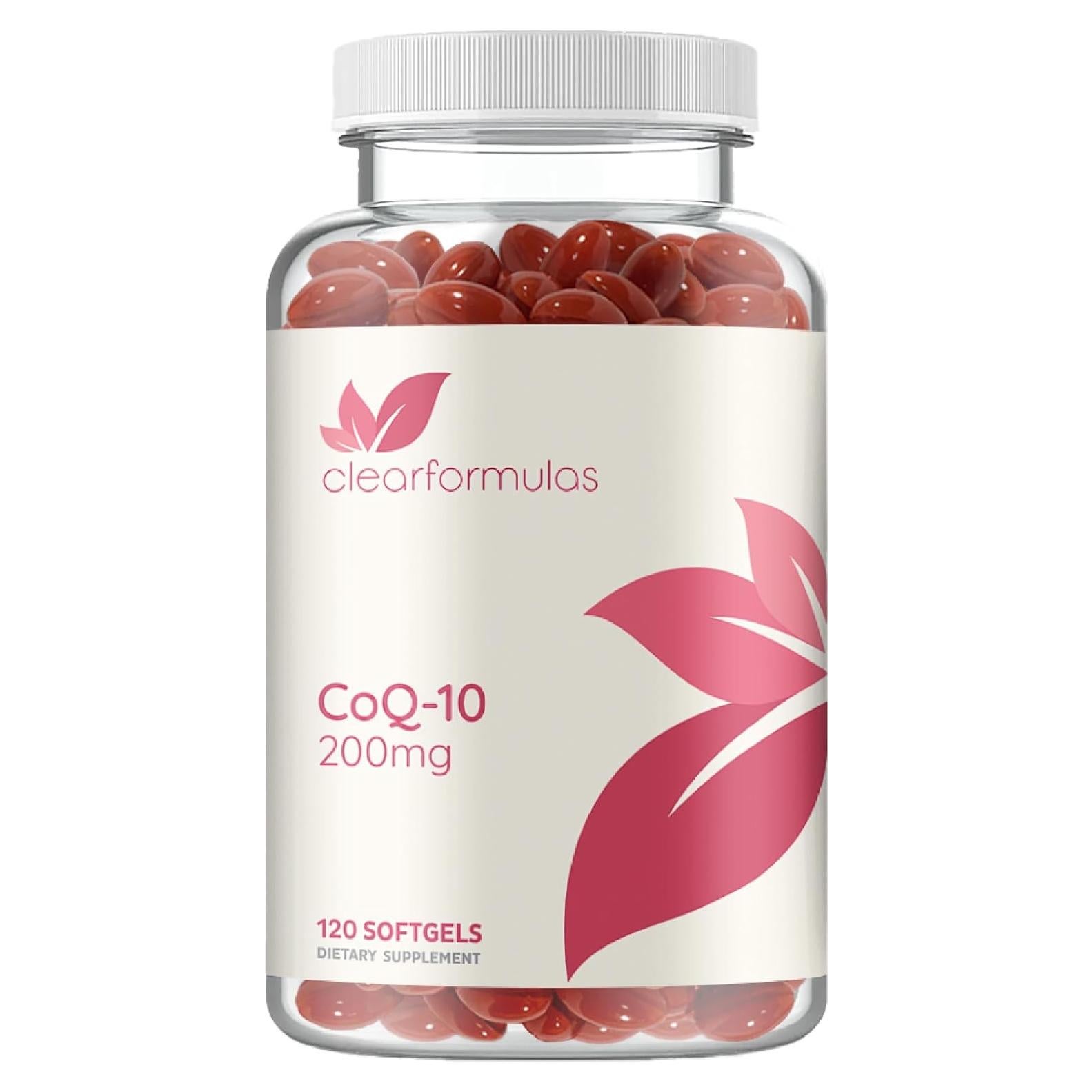 CoQ10 200mg ClearFormulas - Antioxidante para Corazón y Energía