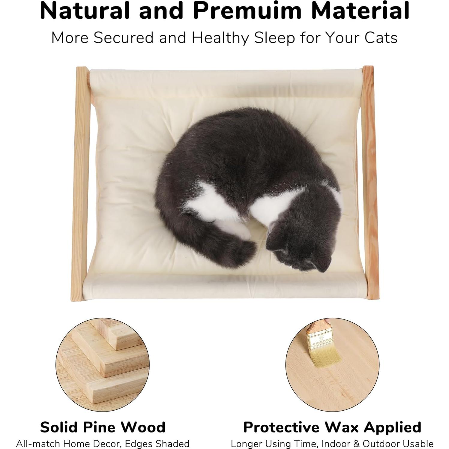 Cama para Gatos FUKUMARU Sofá Acolchado Blanco 53x42 cm