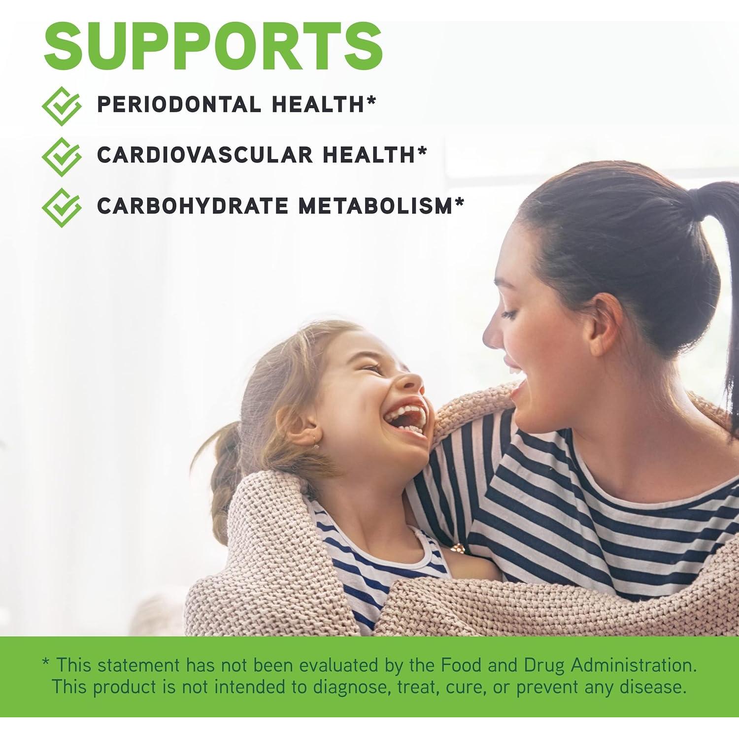 Suplemento Coenzima Q10 100mg DaVinci - 60 tabletas masticables