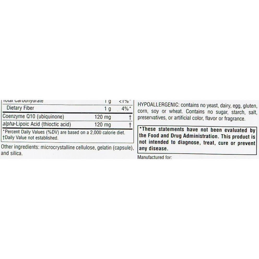 Coenzima Q10 30mg Source Naturals - 60 Cápsulas Antioxidantes