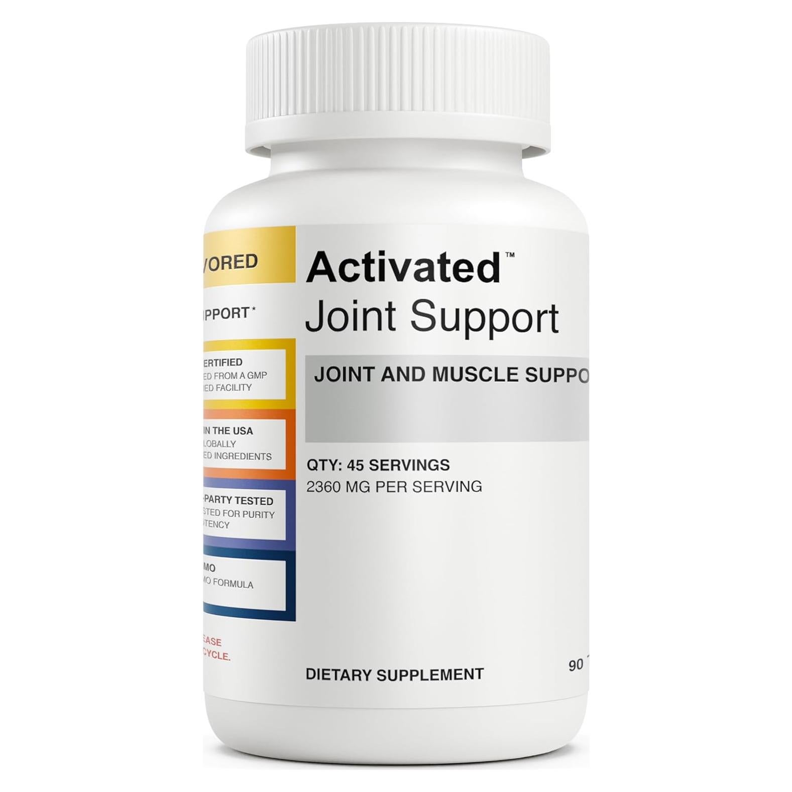 Suplemento Articular Vitalabs - Glucosamina y MSM 90 Cápsulas