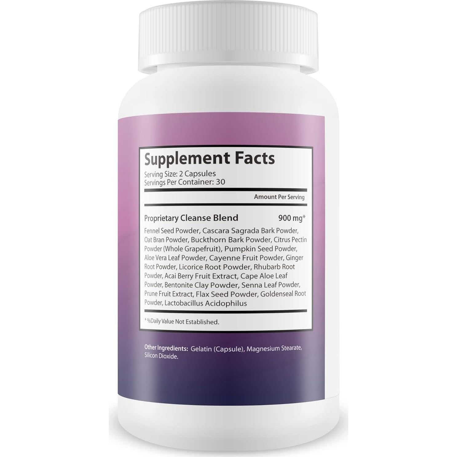 Keto Flow Cleanse - Suplemento Detox Natural 60 Cápsulas