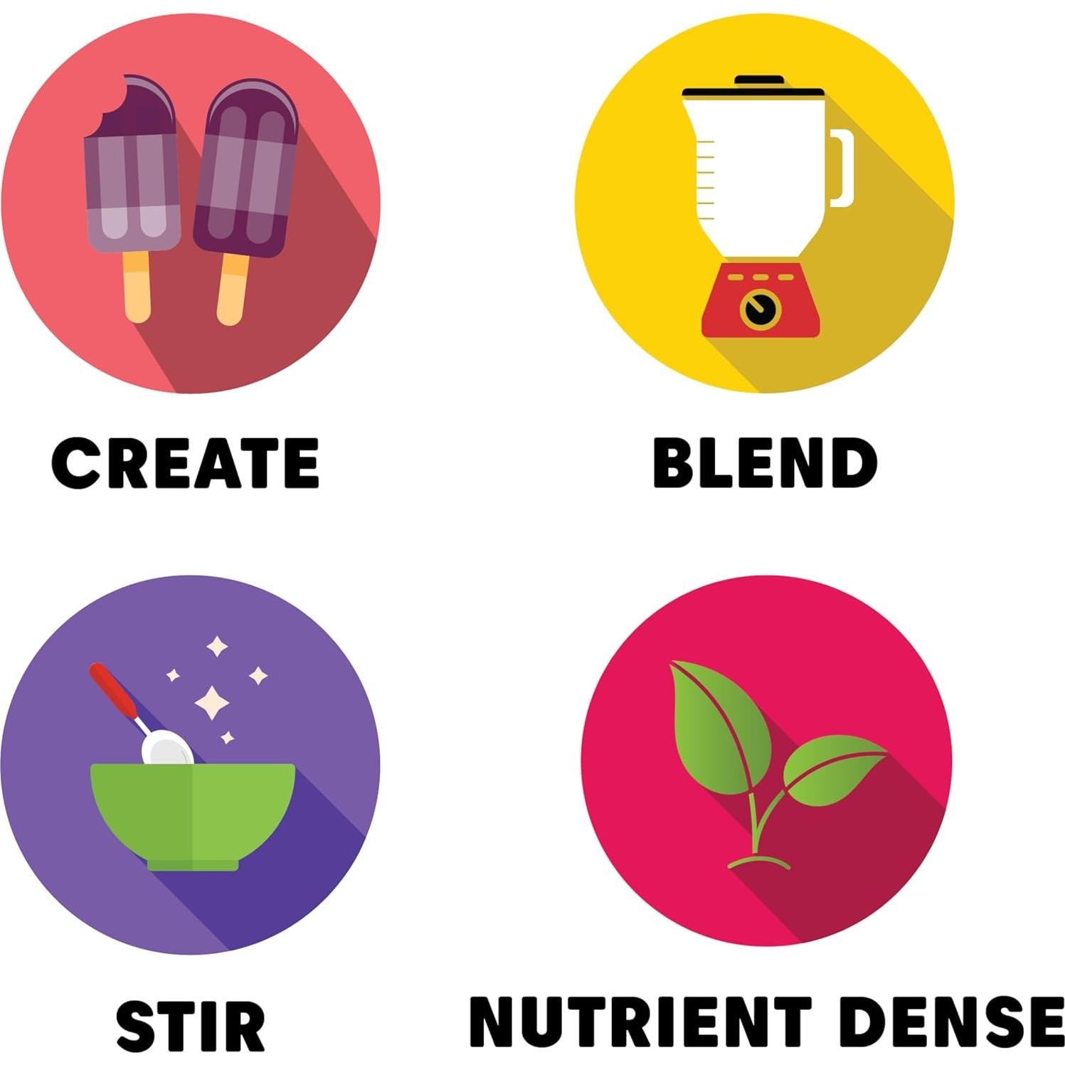 Polvo de Acai Orgánico Liofilizado Wilderness Poets 454g