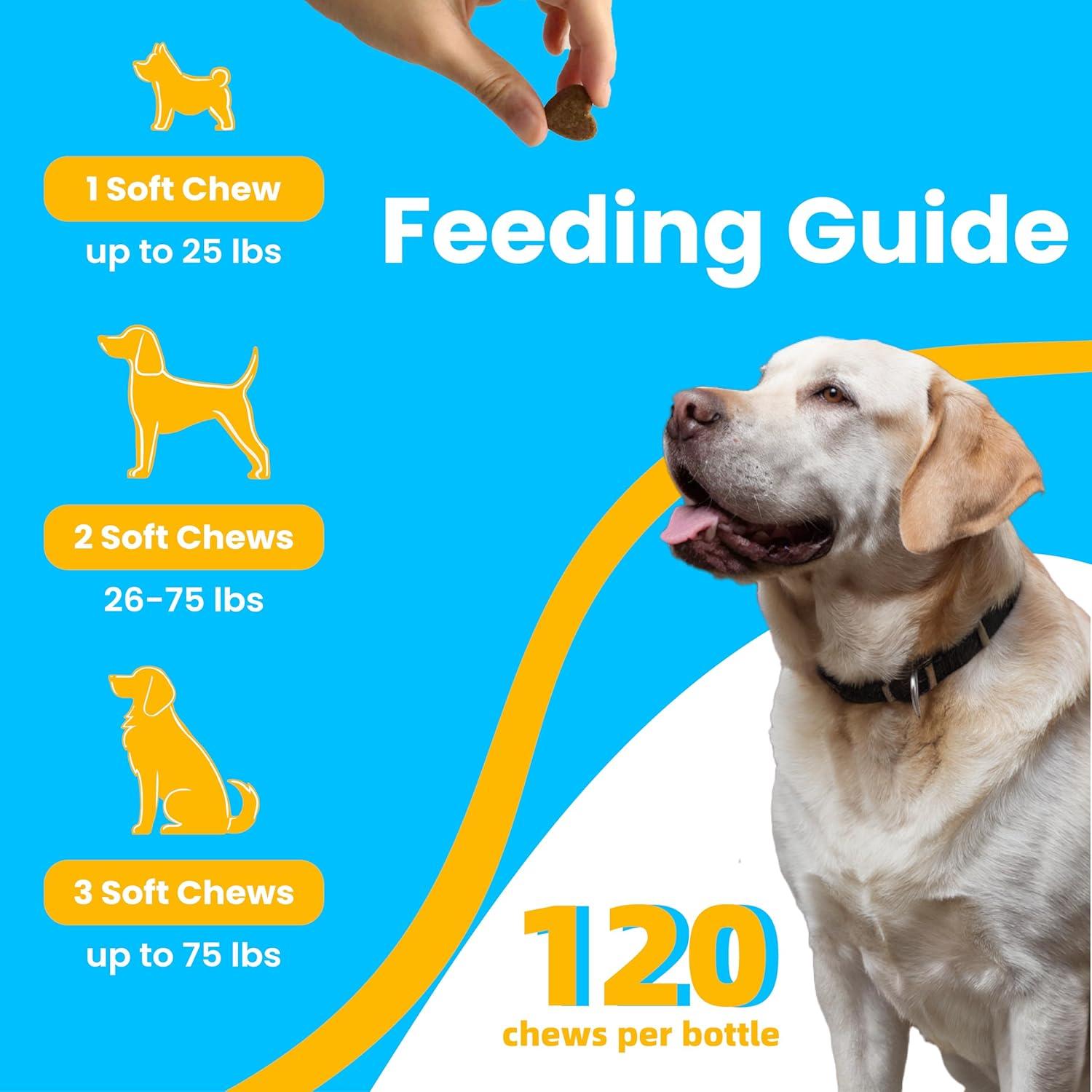 Suplemento para Perros Pawizon - Glucosamina 120 Masticables