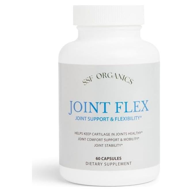 Cápsulas Joint Flex SSF Organics - Suplemento Articular 60ct