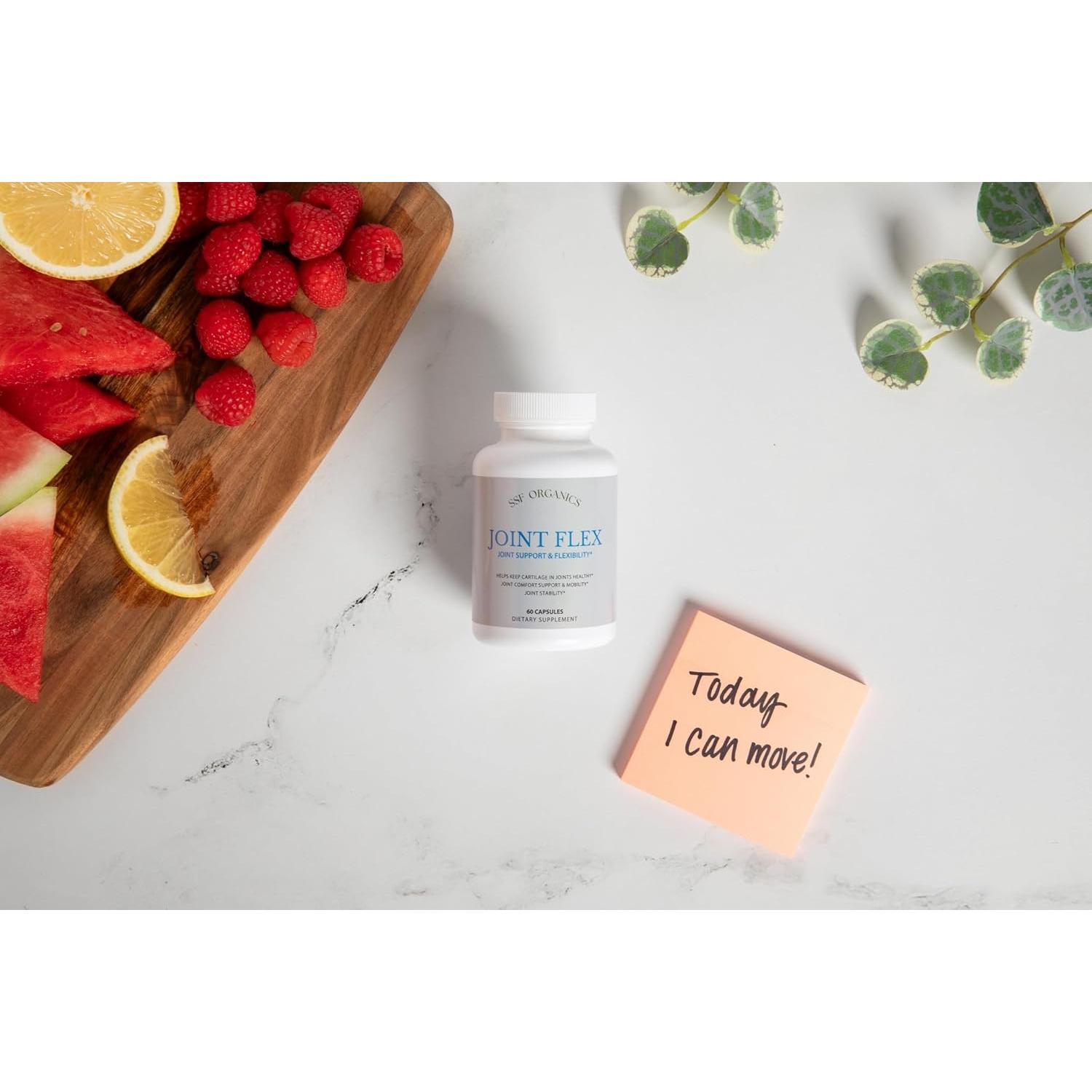 Cápsulas Joint Flex SSF Organics - Suplemento Articular 60ct