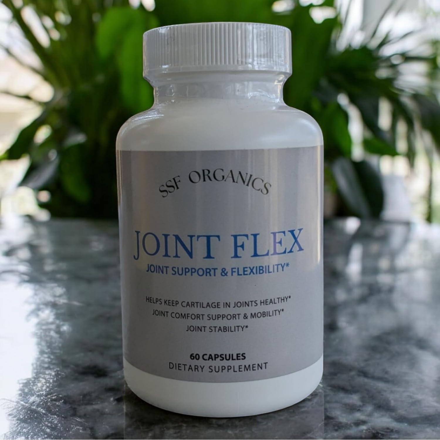 Cápsulas Joint Flex SSF Organics - Suplemento Articular 60ct
