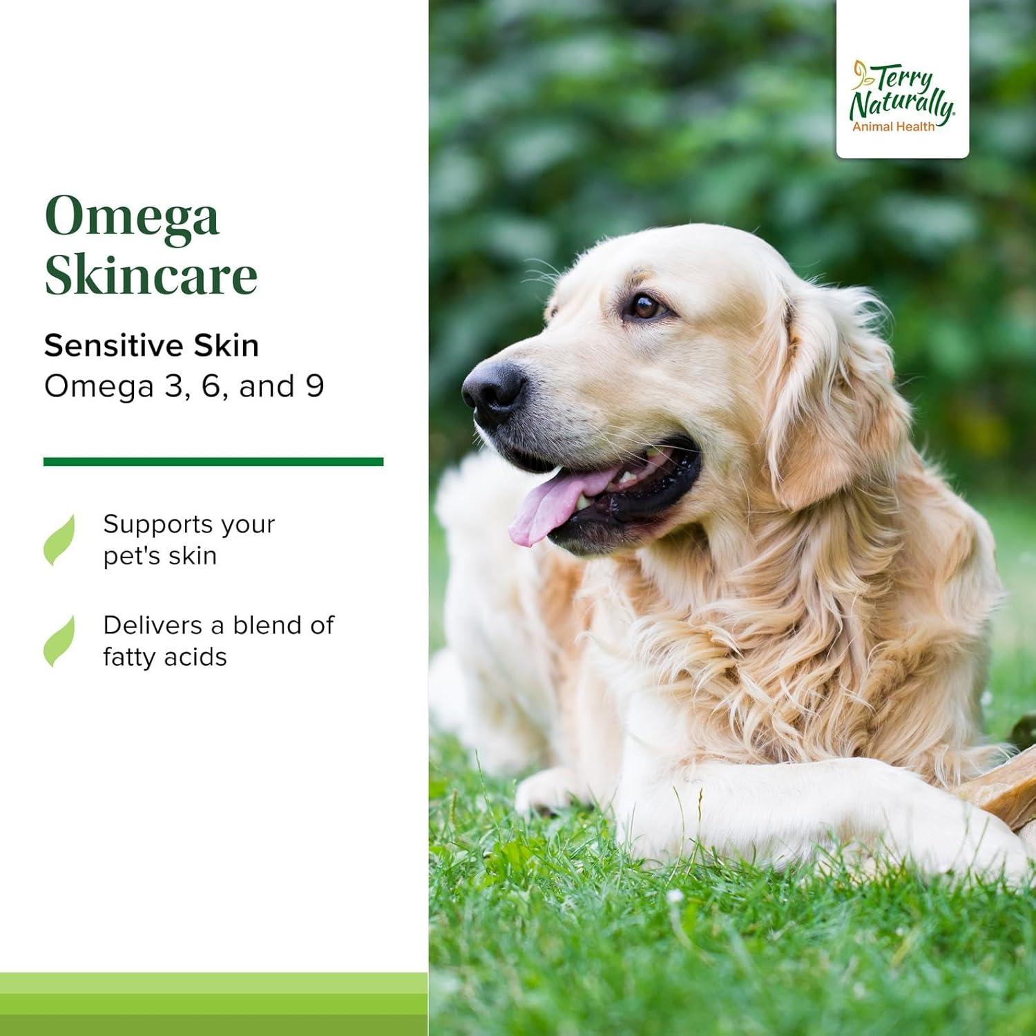 Suplemento Terry Naturally Omega para Salud de Piel Canina 236 ml