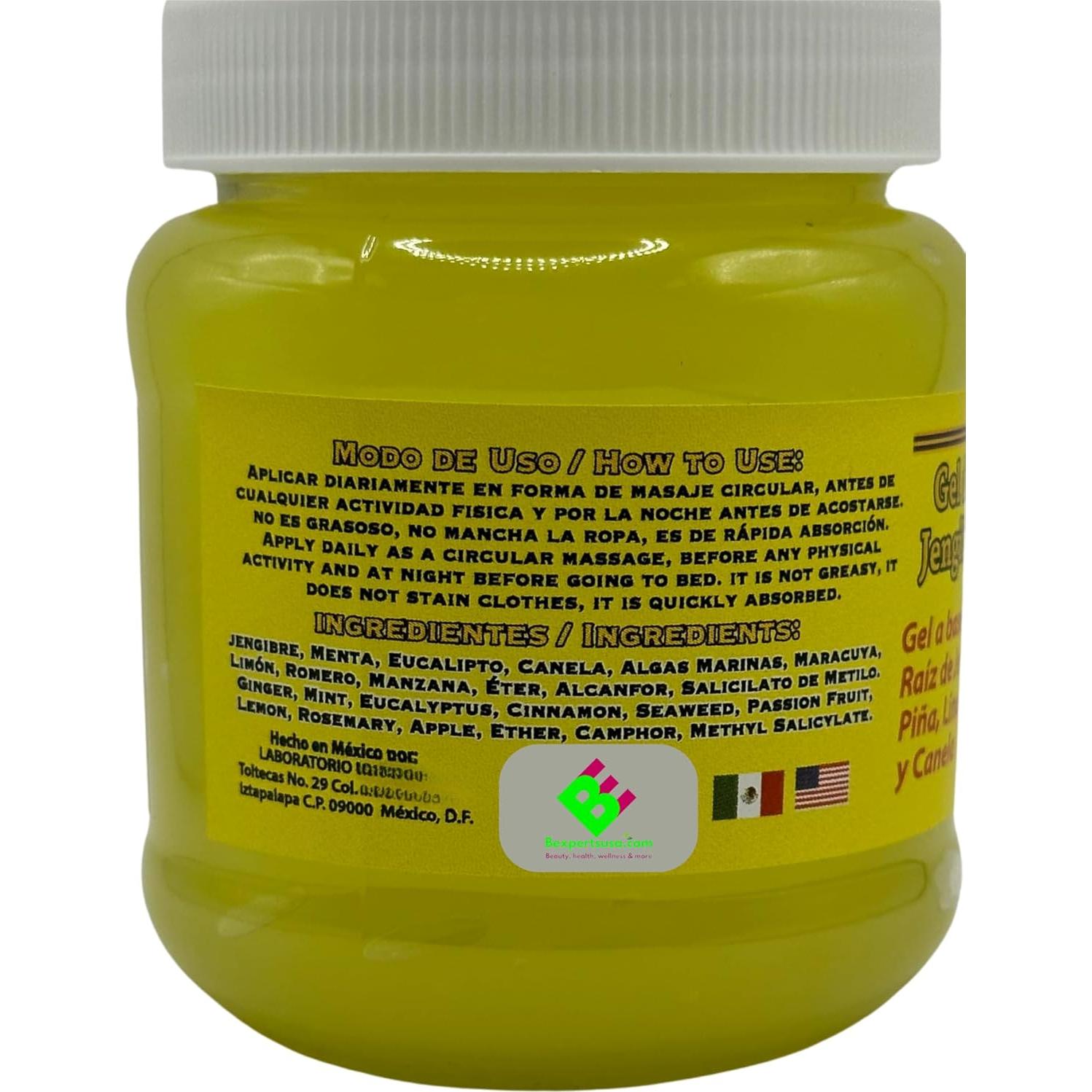 Gel Hidratante de Jengibre, Piña, Canela y Linaza 250g B-Experts