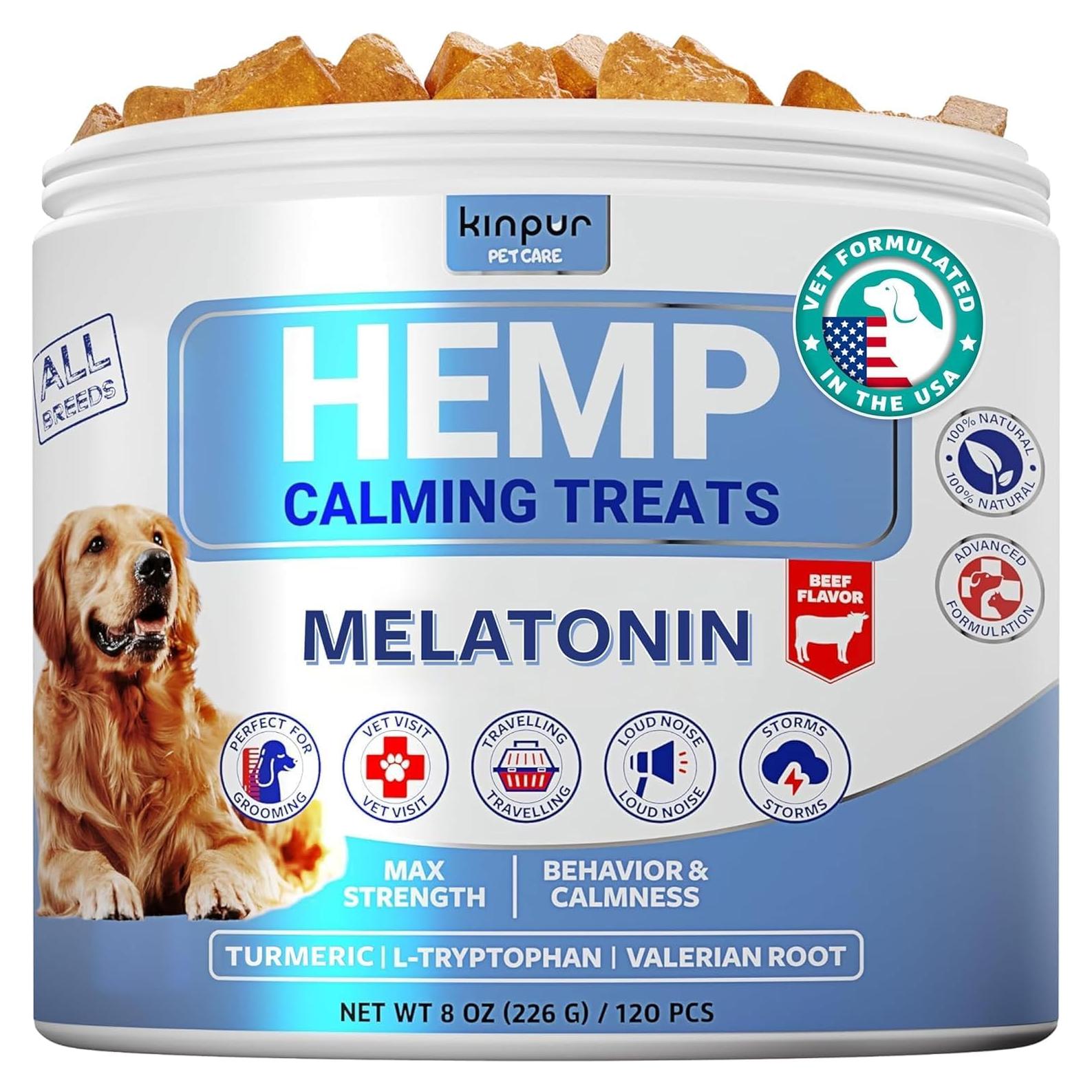 Masticables Calmantes para Perros Kinpur - 120 ct - Salud Articulaciones