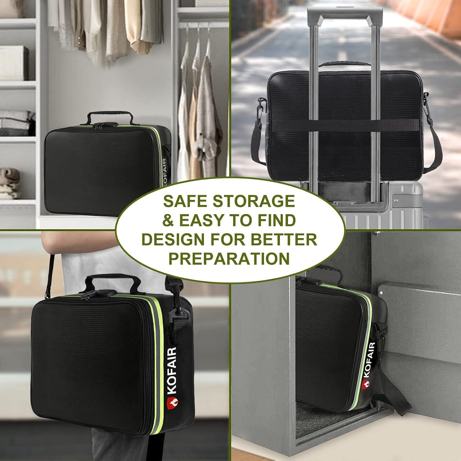 Bolsa de Documentos KOFAIR a Prueba de Fuego 40x28cm