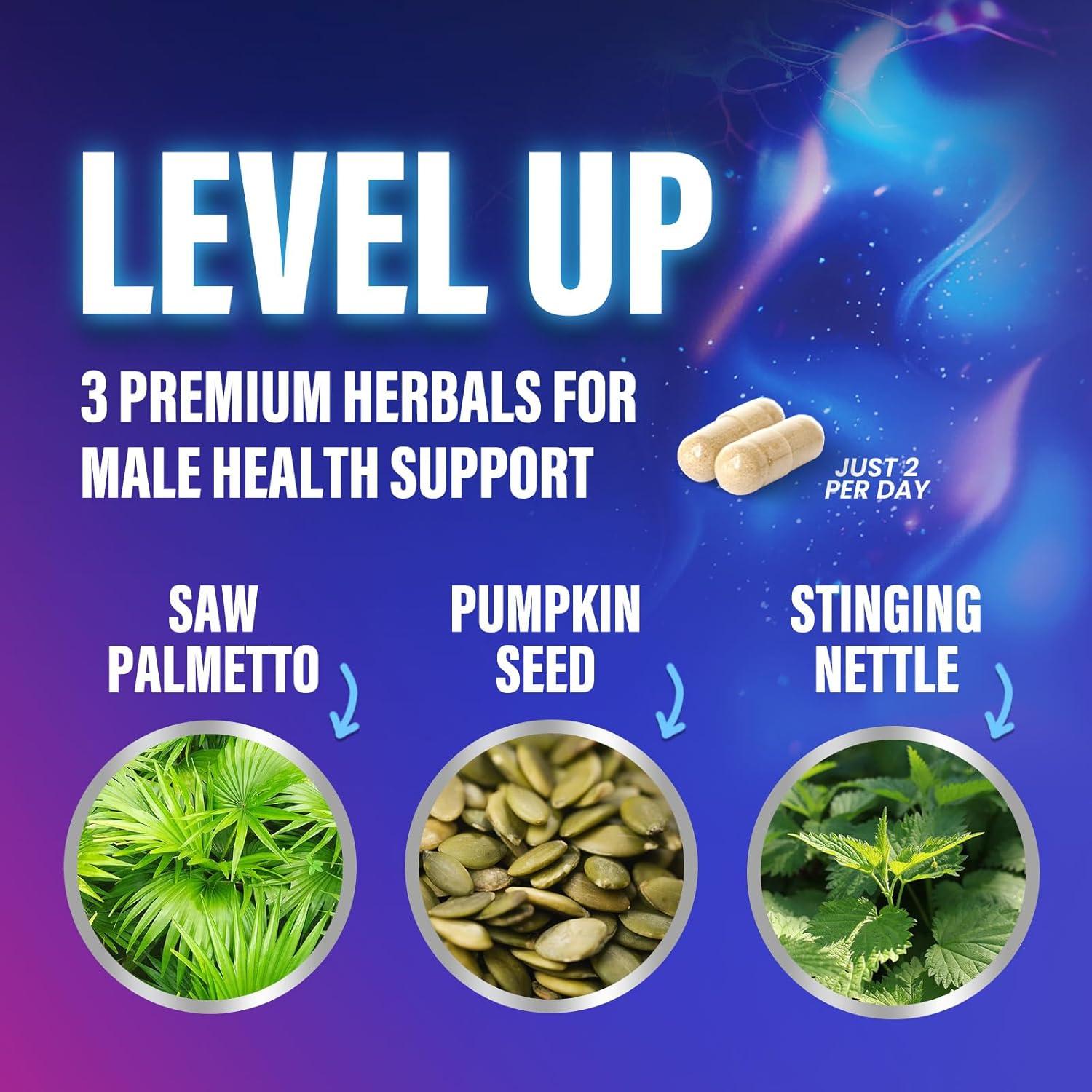 Suplemento Prostático Nature's Peak 120 Cápsulas 3X Salud Urinaria