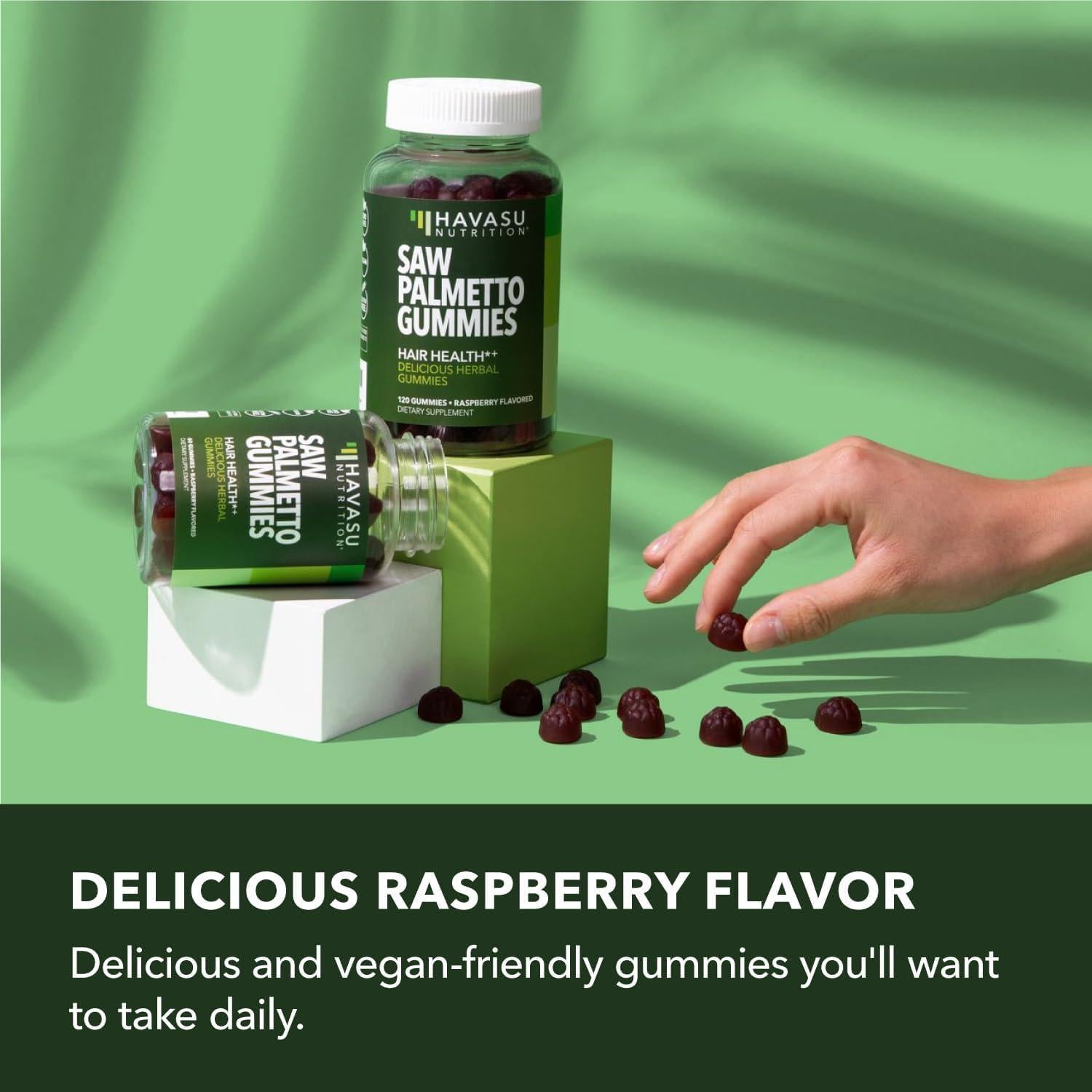 Gomitas de Saw Palmetto Havasu Nutrition - 60 Unidades - Veganas