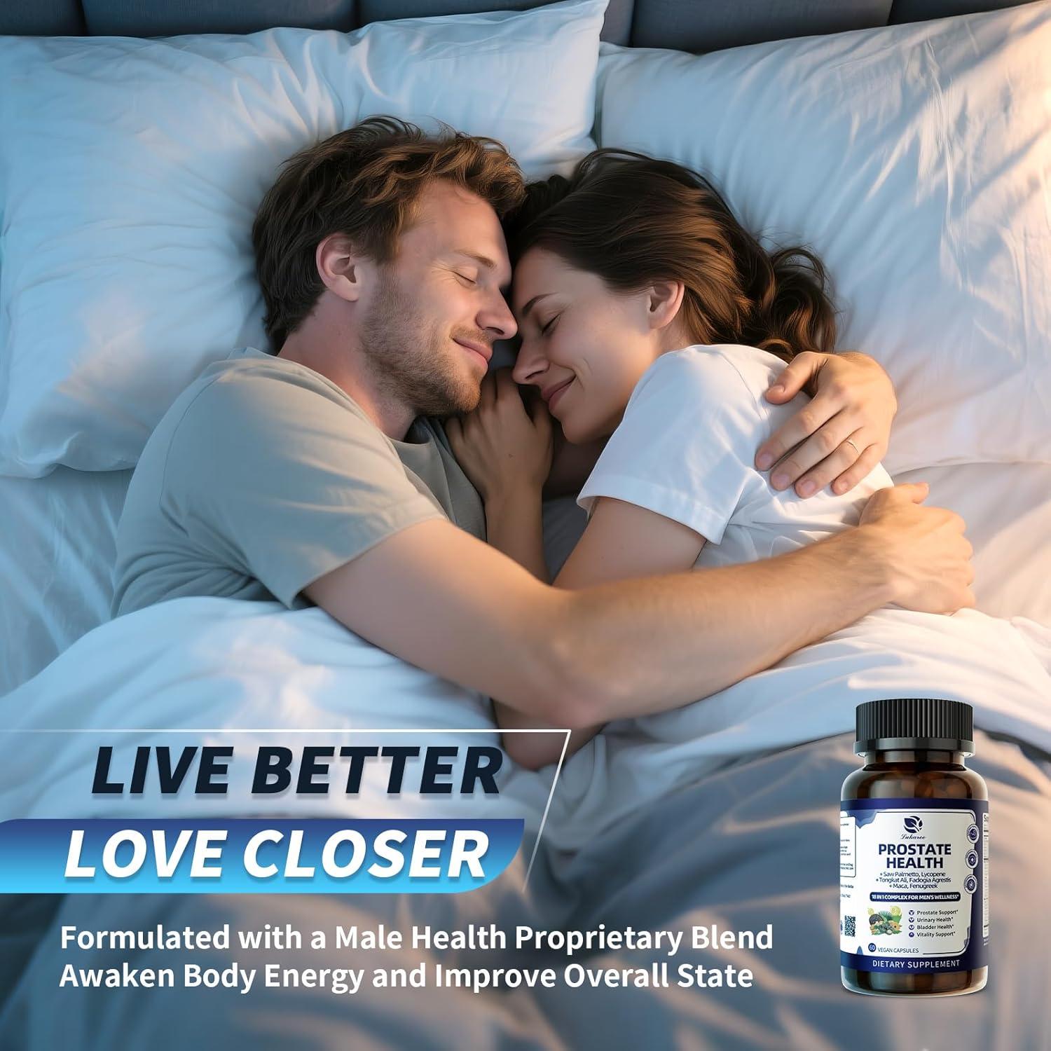 Suplemento Prostático Lukaree 60 Cápsulas 18 en 1 DHT