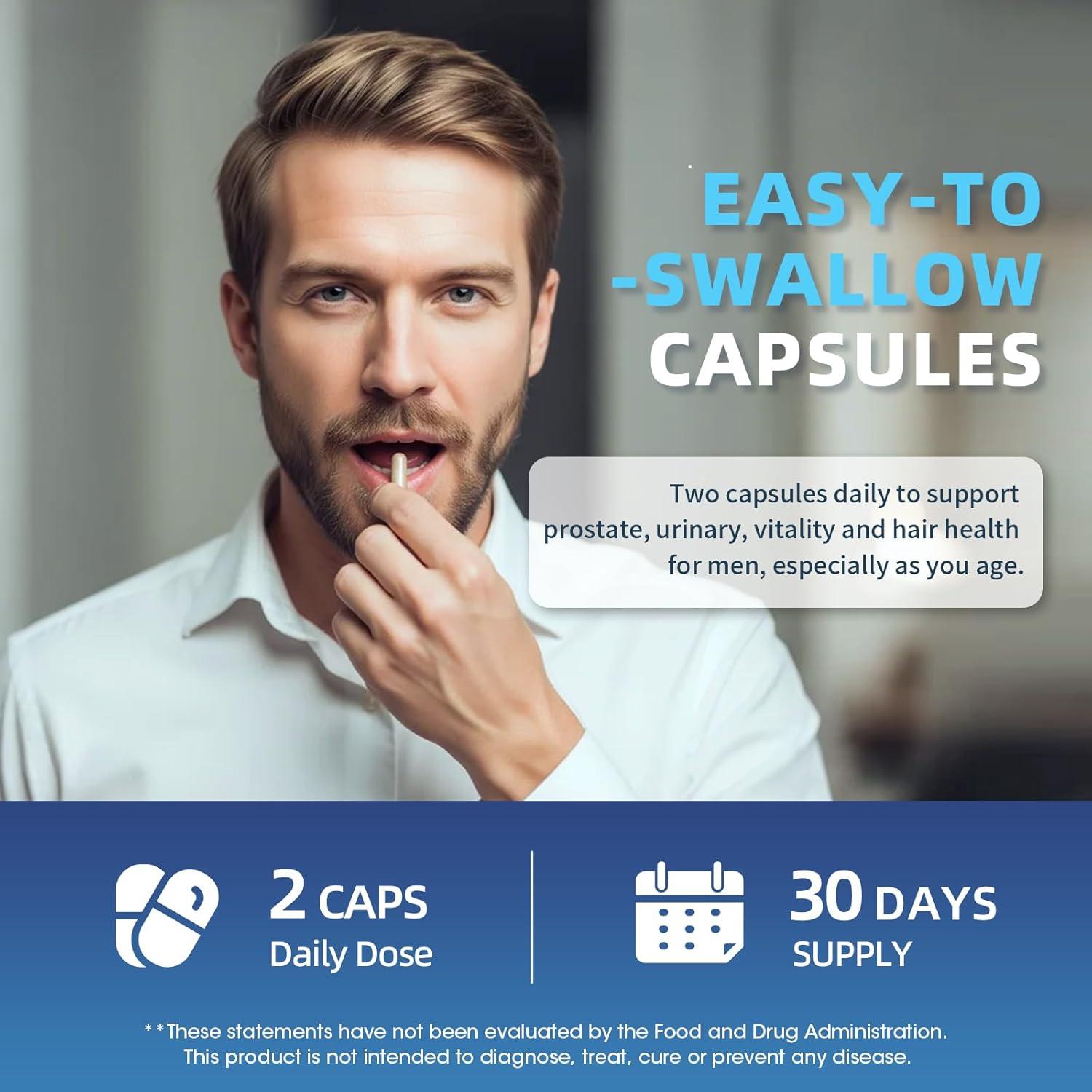 Suplemento Prostático Lukaree 60 Cápsulas 18 en 1 DHT