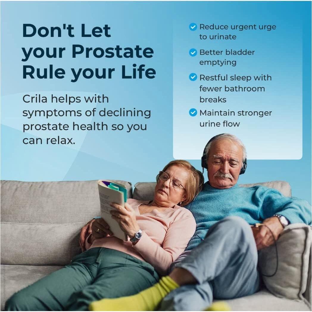 Suplemento Crila para Próstata 120 Cápsulas - Salud Urinaria