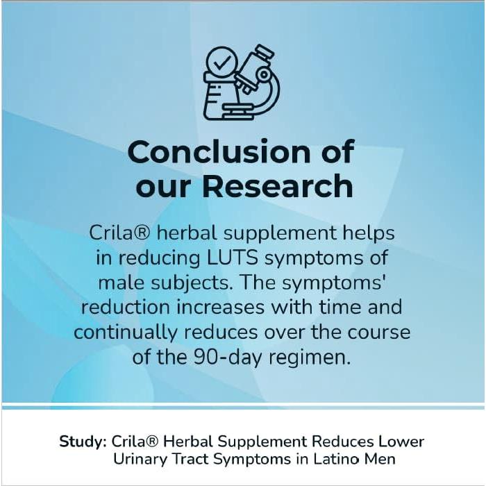 Suplemento Crila para Próstata 120 Cápsulas - Salud Urinaria