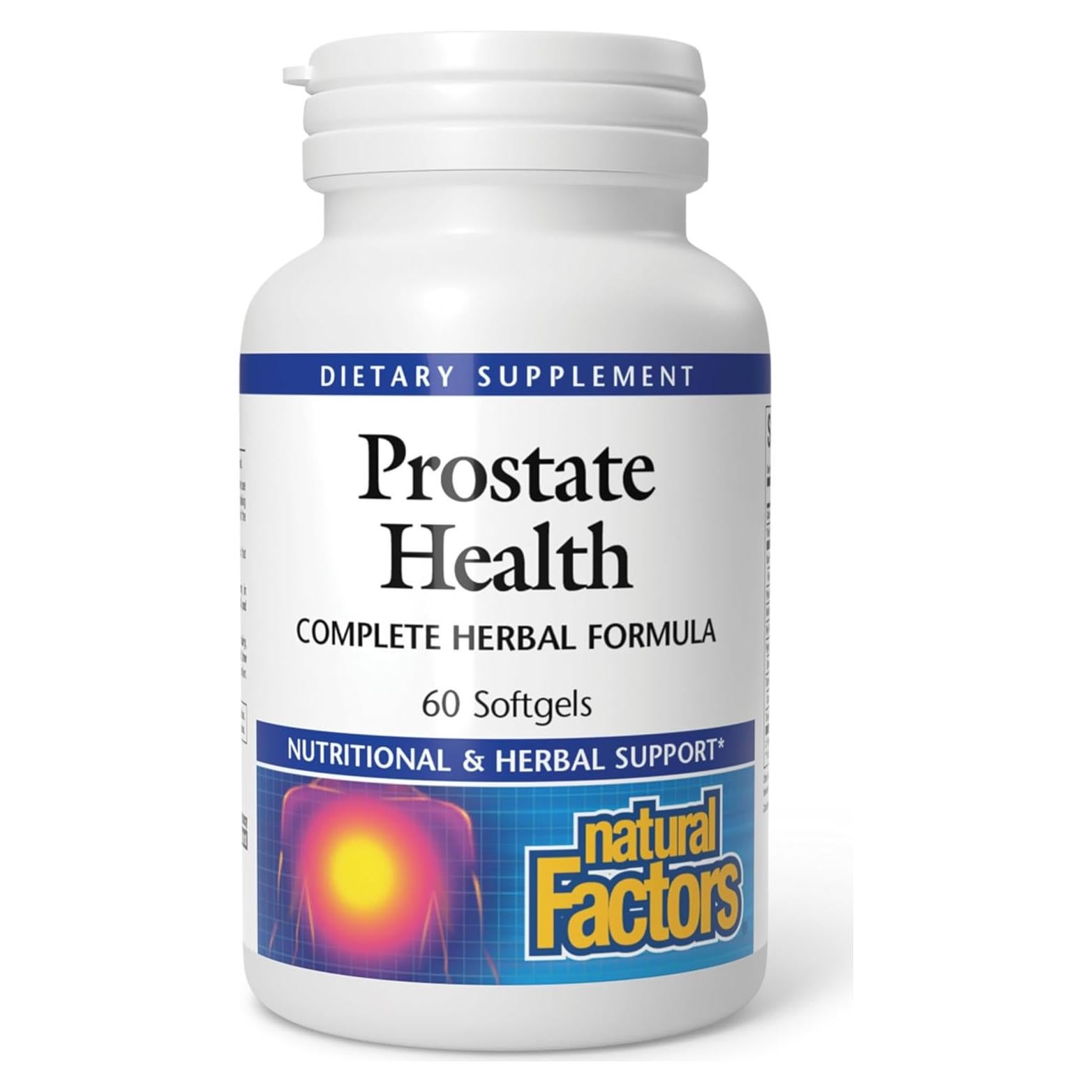 Suplemento Natural Factors Salud Prostática 60 Gelatinas