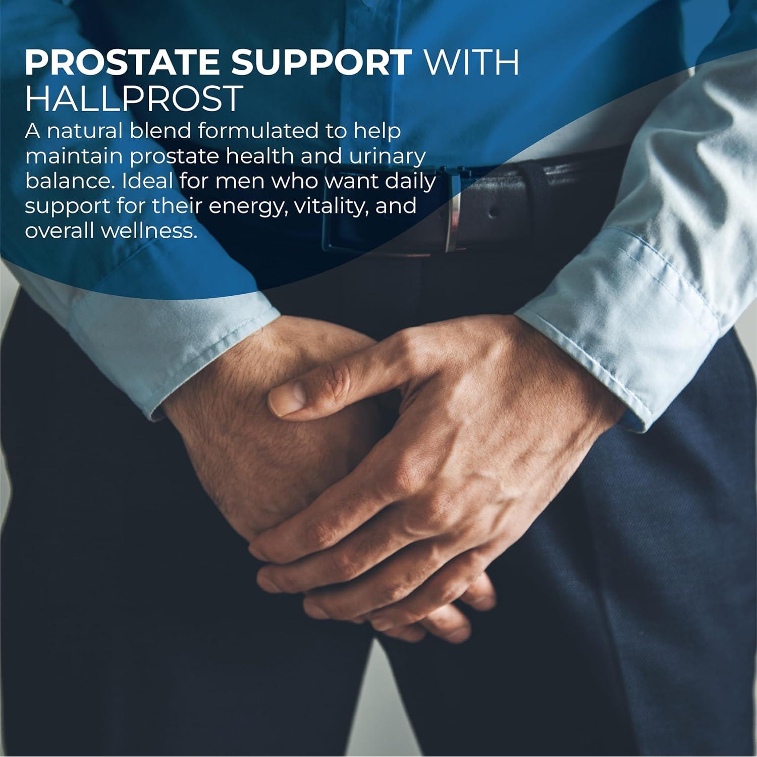 Suplemento Prostático Hallprost Ultra - 120 Cápsulas