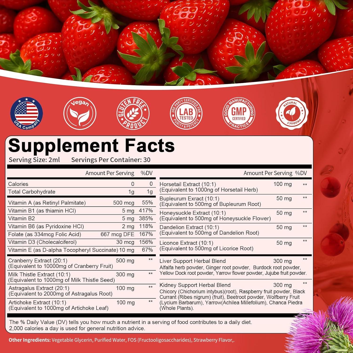 Gotas de Limpieza 28-en-1 Migcopat 60ml - Riñón y Hígado