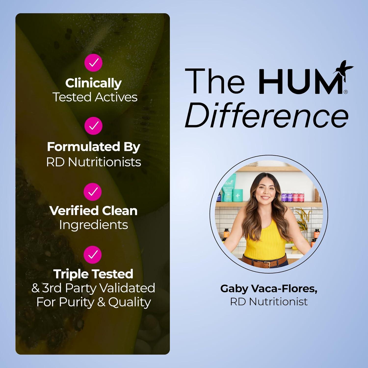 Suplemento Nocturno HUM Mighty Night 60 Gelatinas Veganas