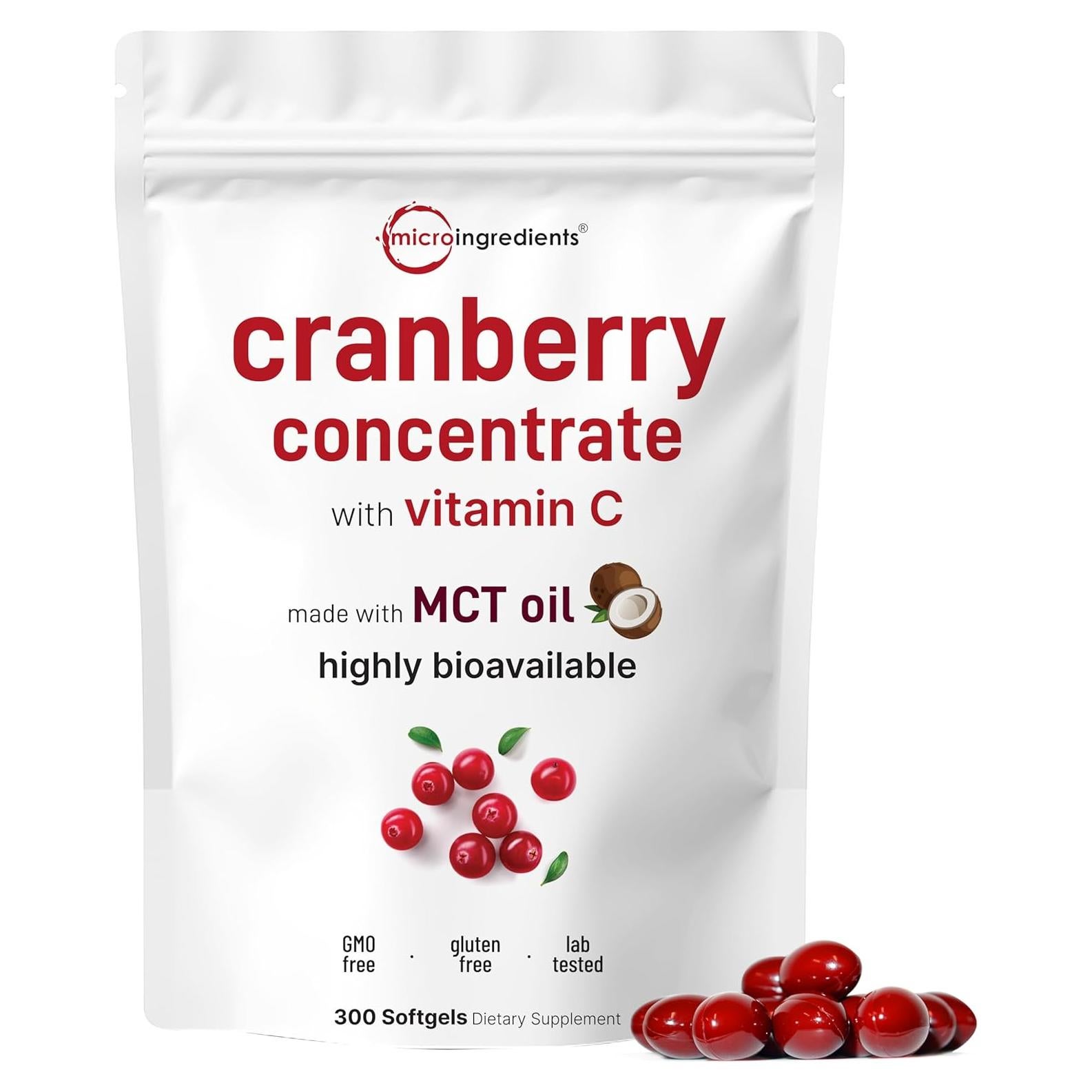 Suplemento de Arándano Micro Ingredients 300 Gelatinas 400mg