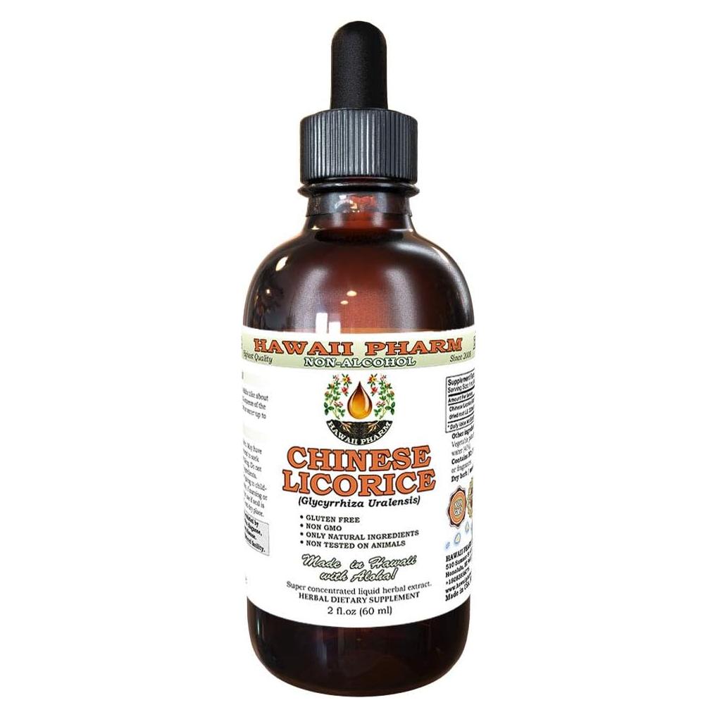 Extracto Líquido Sin Alcohol Regaliz Chino Hawaii Pharm 59 ml