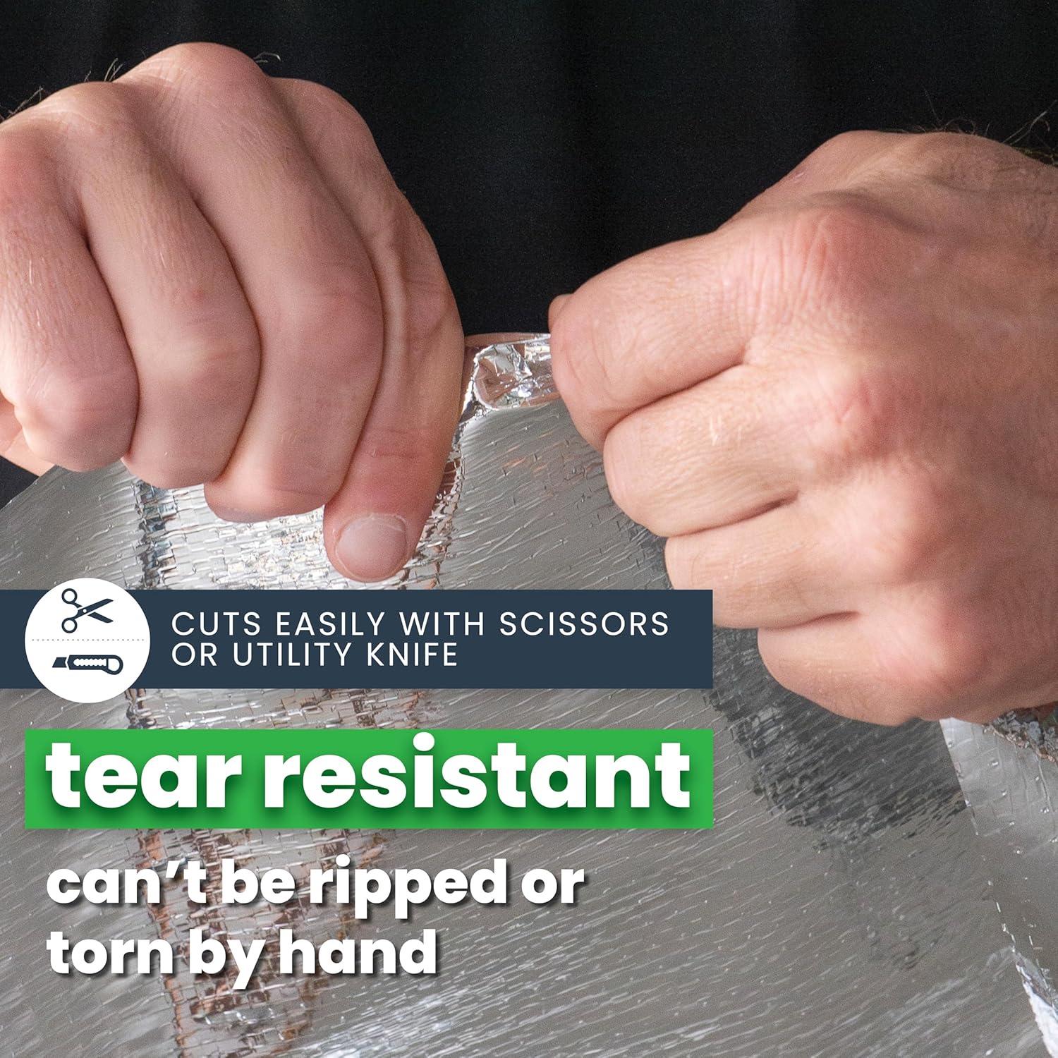 Barrera Radiante Perforada EcoFoil 1.22 m x 76.2 m Aislamiento