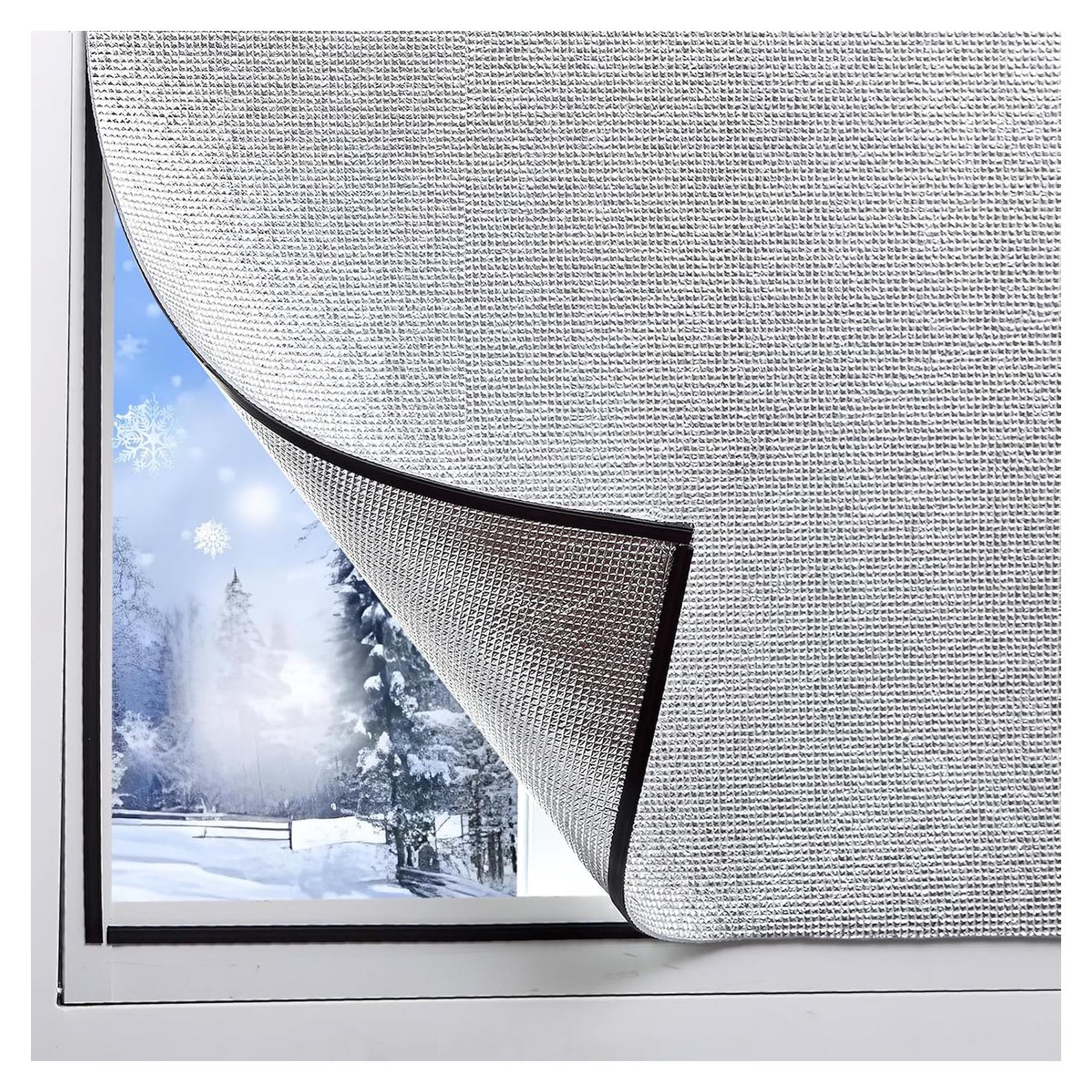 Kit Aislamiento Magnético Ventanas Maguesh 61x92cm Tiras Adhesivas