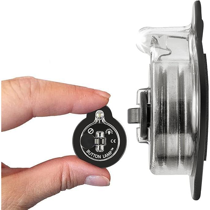 Paquete de 6 luces LED adhesivas Button LAMP Panther Vision