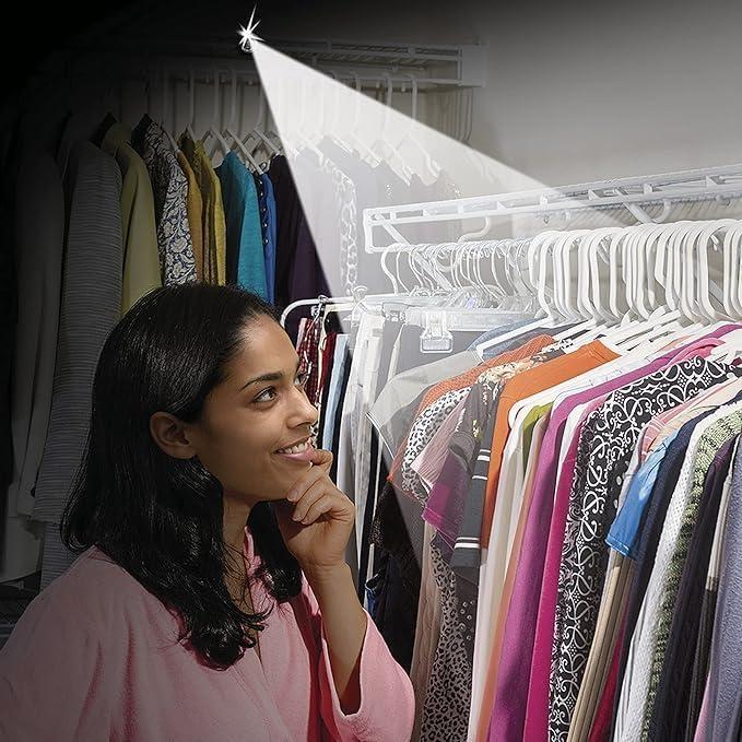 Paquete de 6 luces LED adhesivas Button LAMP Panther Vision