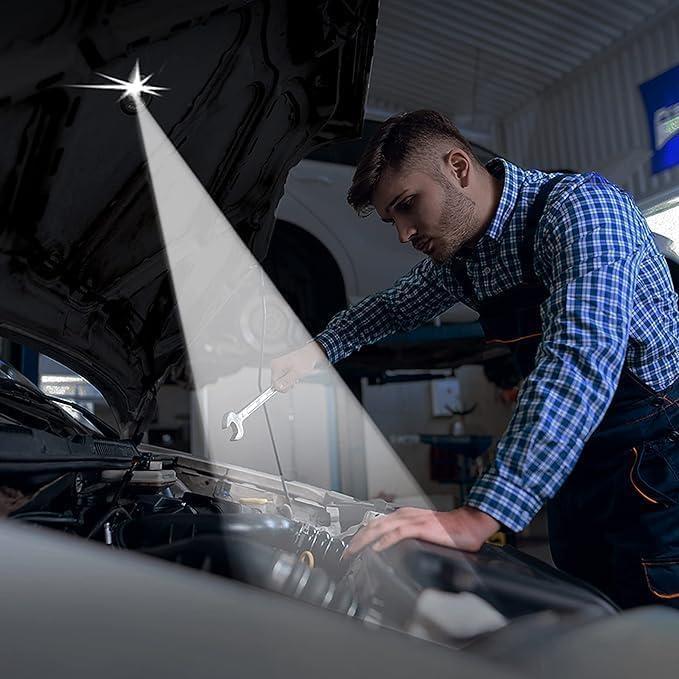 Paquete de 6 luces LED adhesivas Button LAMP Panther Vision